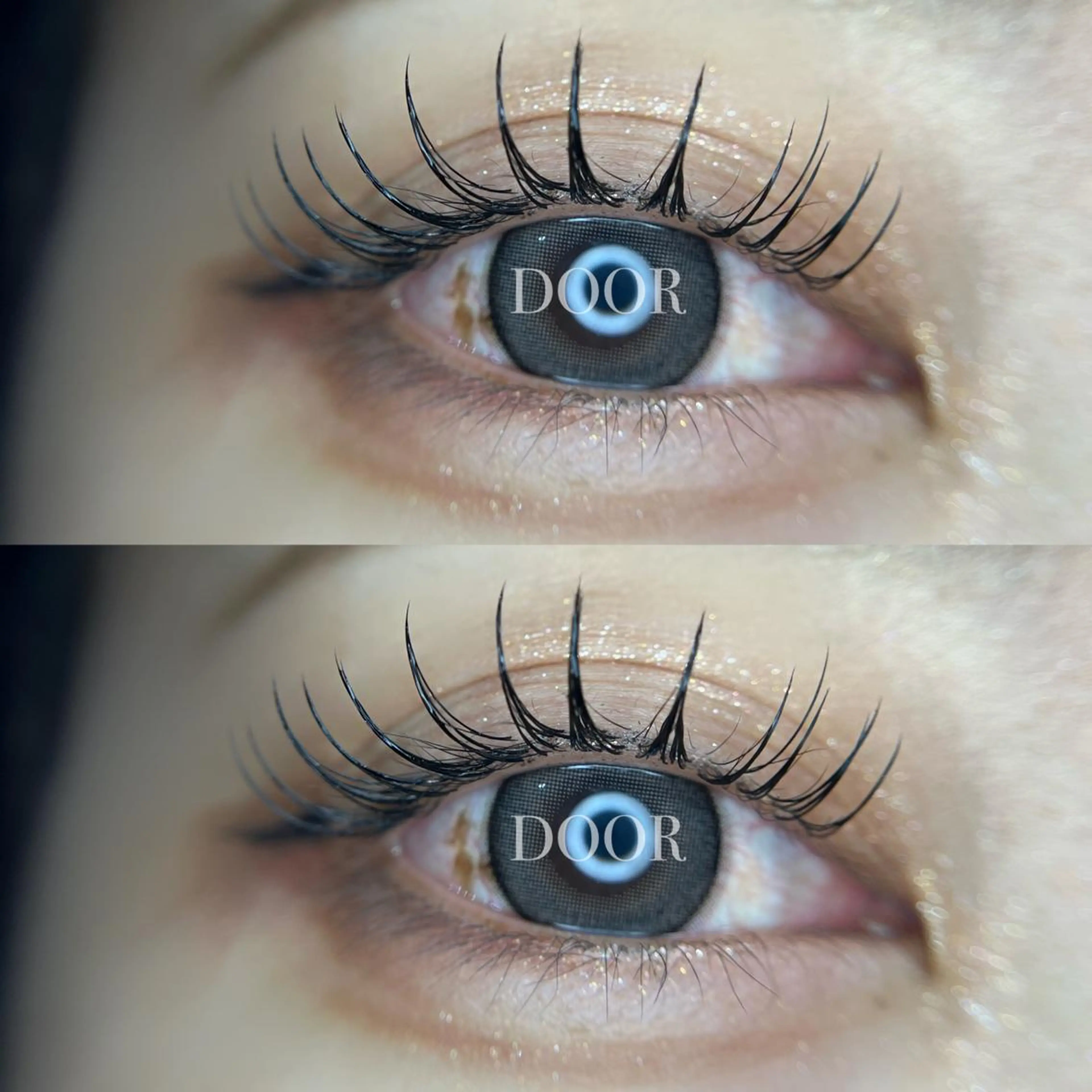 マツエク・マツパ 束感まつ毛 フラットラッシュ 目尻長め マツエク SAKI ✩︎のマツエク・マツパデザイン