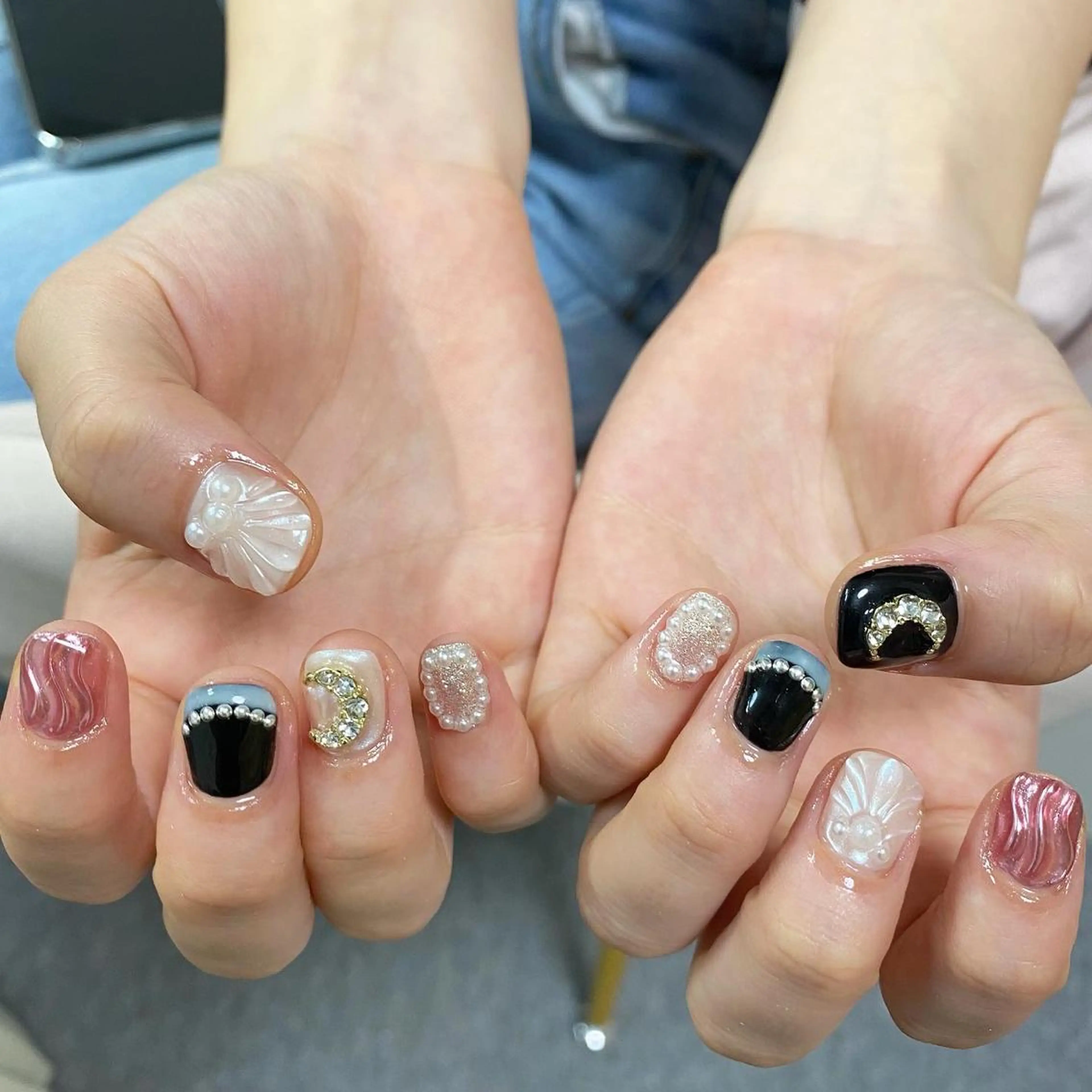 ネイル I P'ink nail salon所属・I pinknail 韓国風·持ち込み専門のネイルデザイン