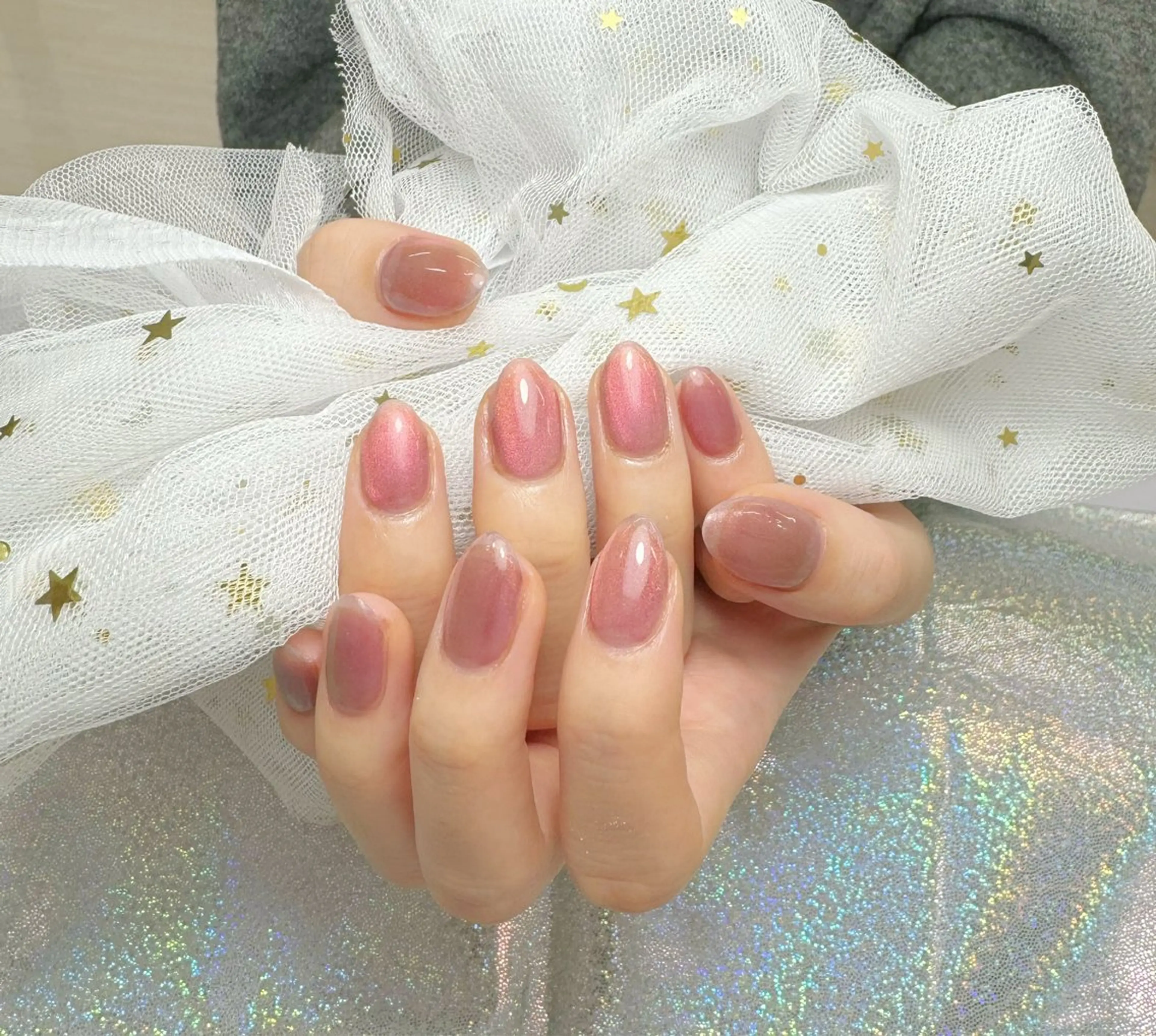 ネイル マグネットネイル 💓if beauty2号店のネイルデザイン