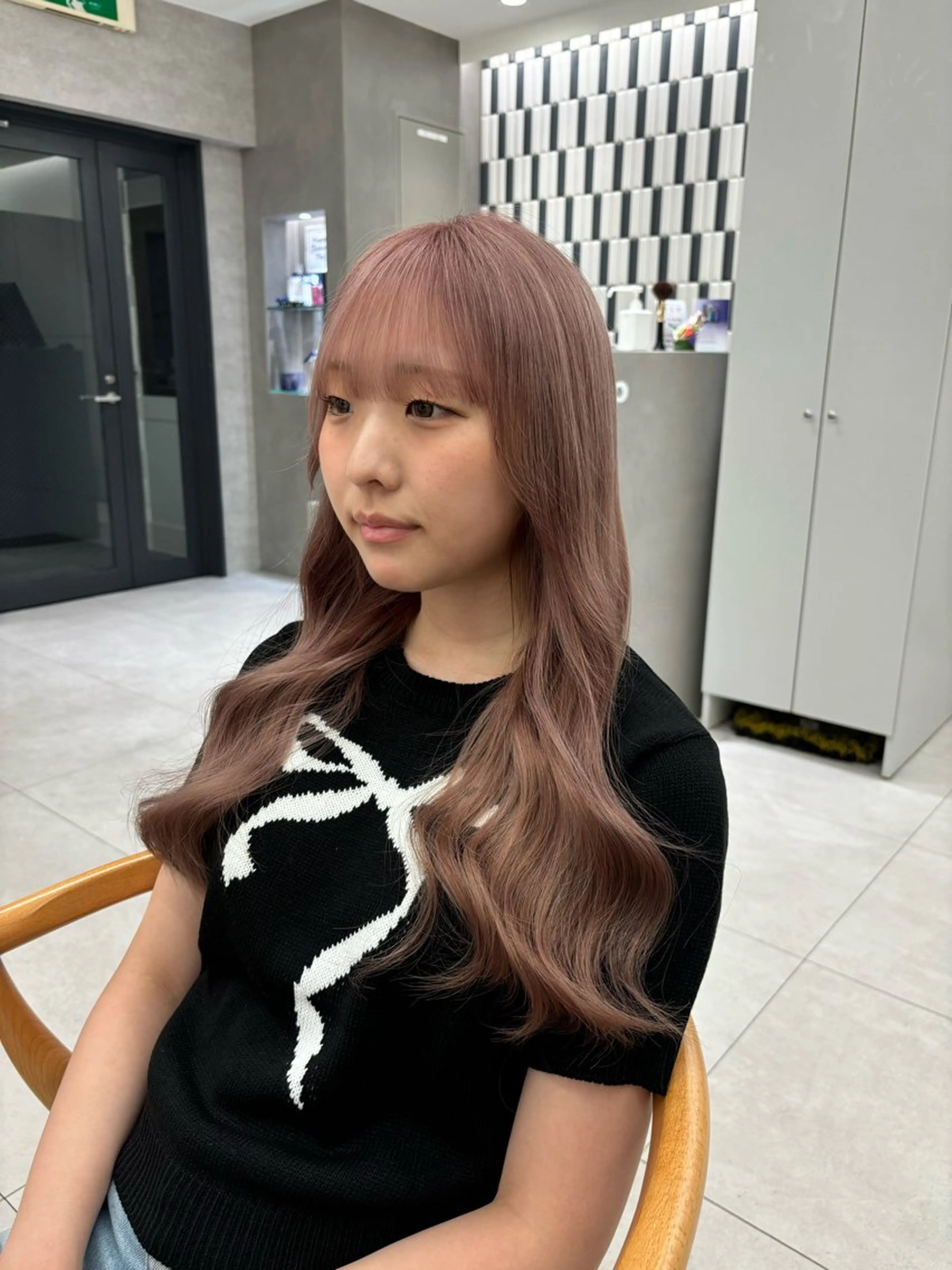 ロング カラー 望 吹のヘアスタイル