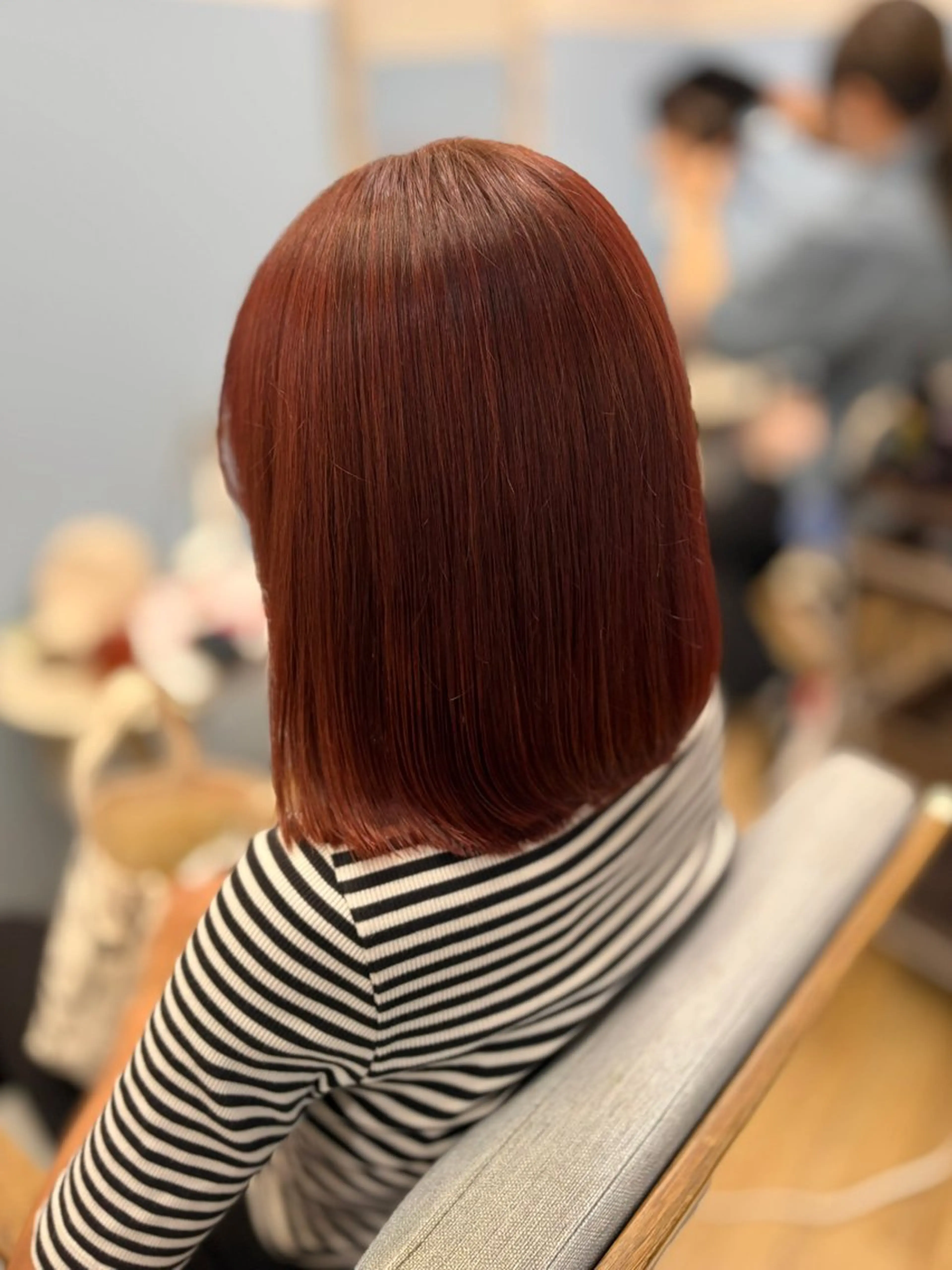 ミディアム カラー ブリーチ ブリーチなしカラー ヘアカラー トリートメント ナギサ 🐶のヘアスタイル