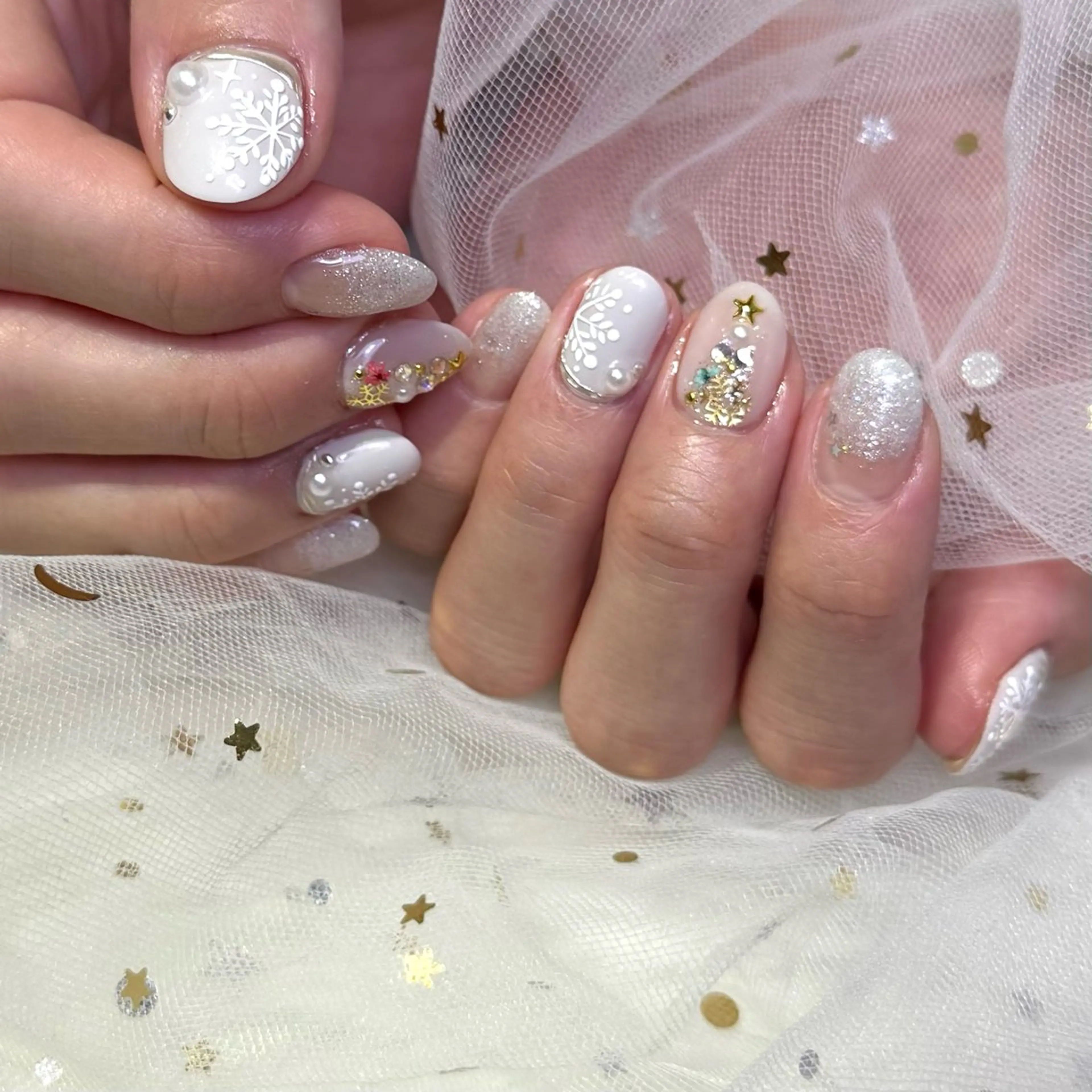 ネイル ハンドネイル Mnailsalon フィルイン対応サロンのネイルデザイン
