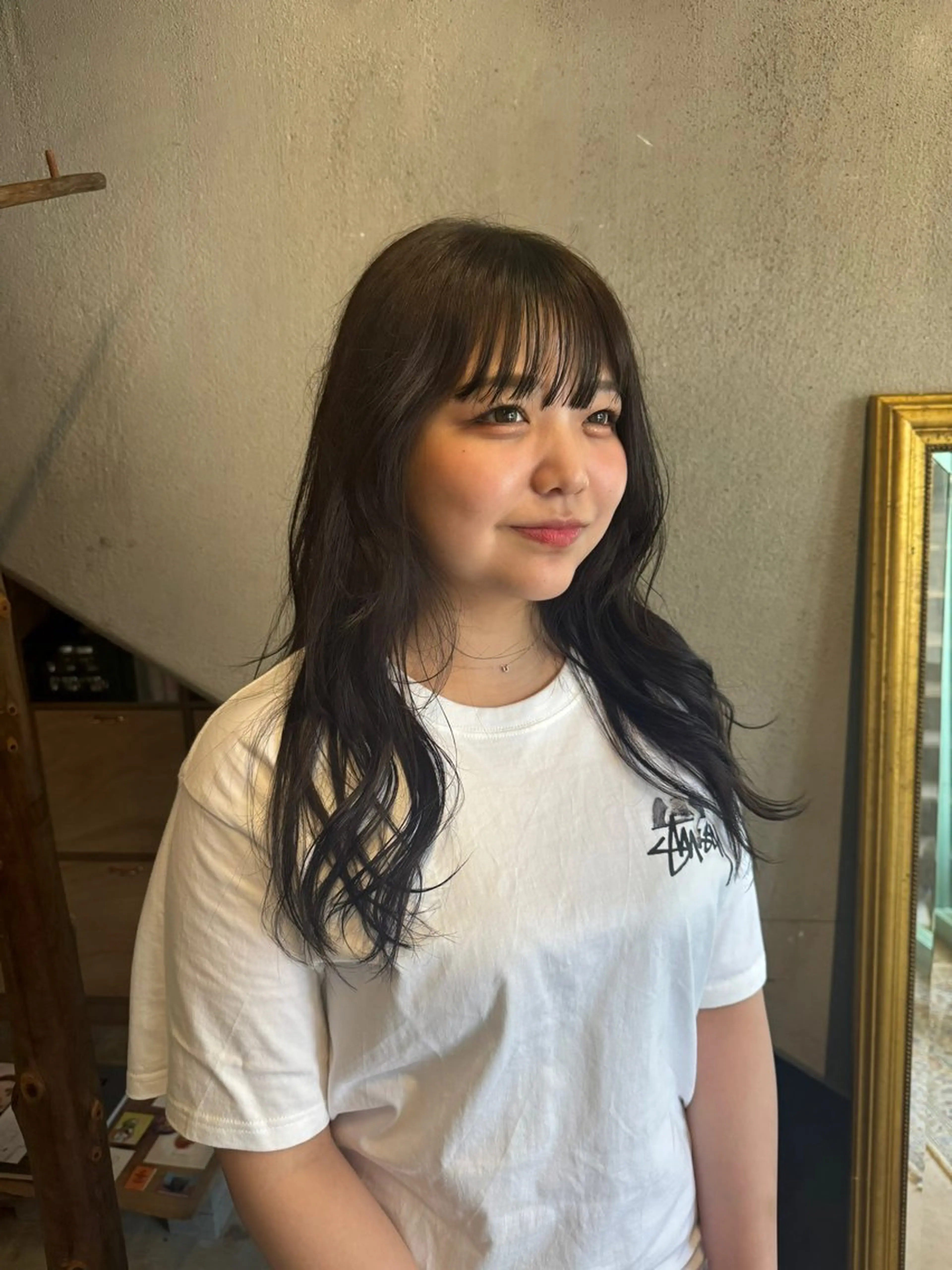 カラー amy.所属・amy.館澤 鮎奈のヘアスタイル