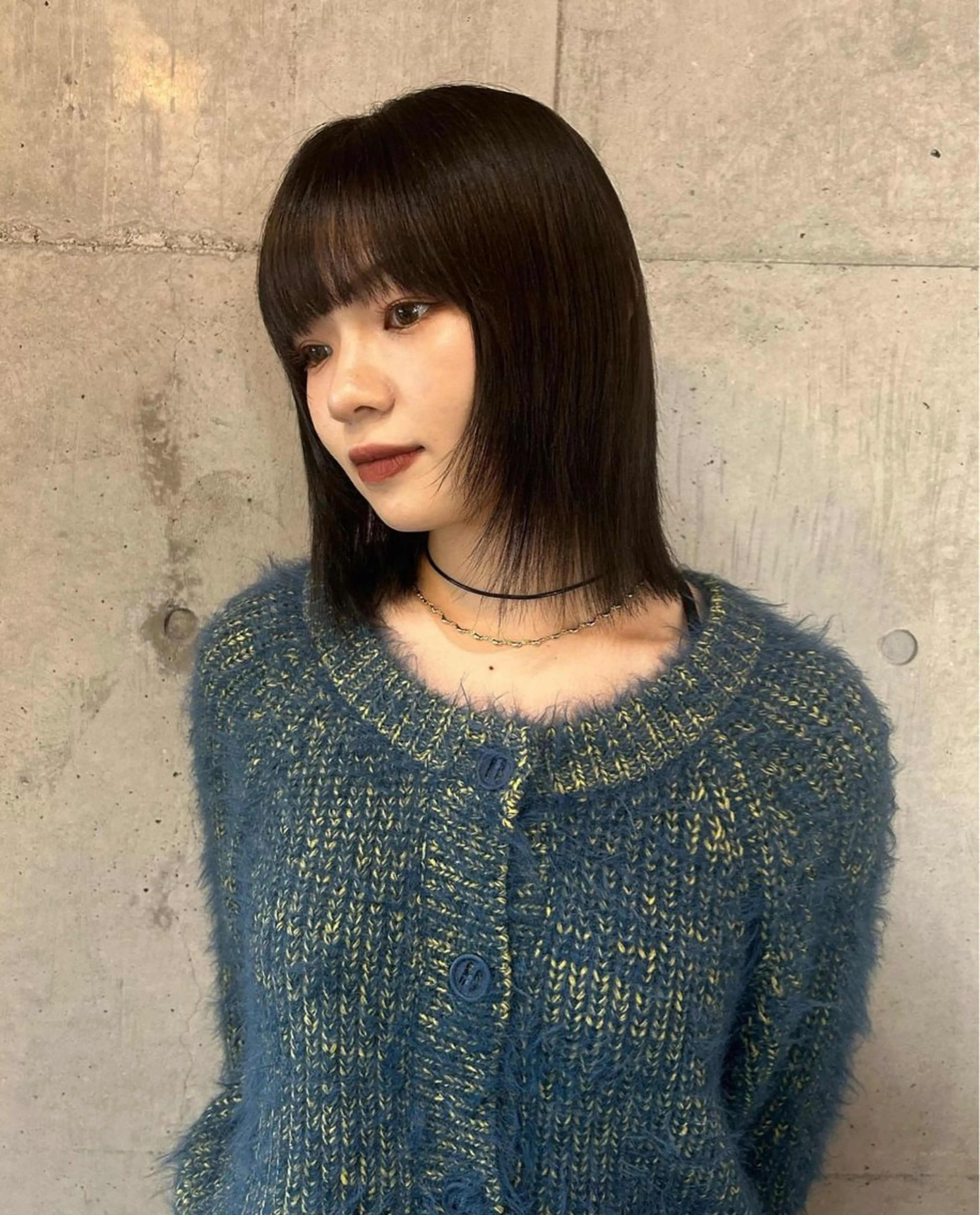 ミディアム 韓国ヘア/ボブ/レ イヤー/ EMIRIのヘアスタイル