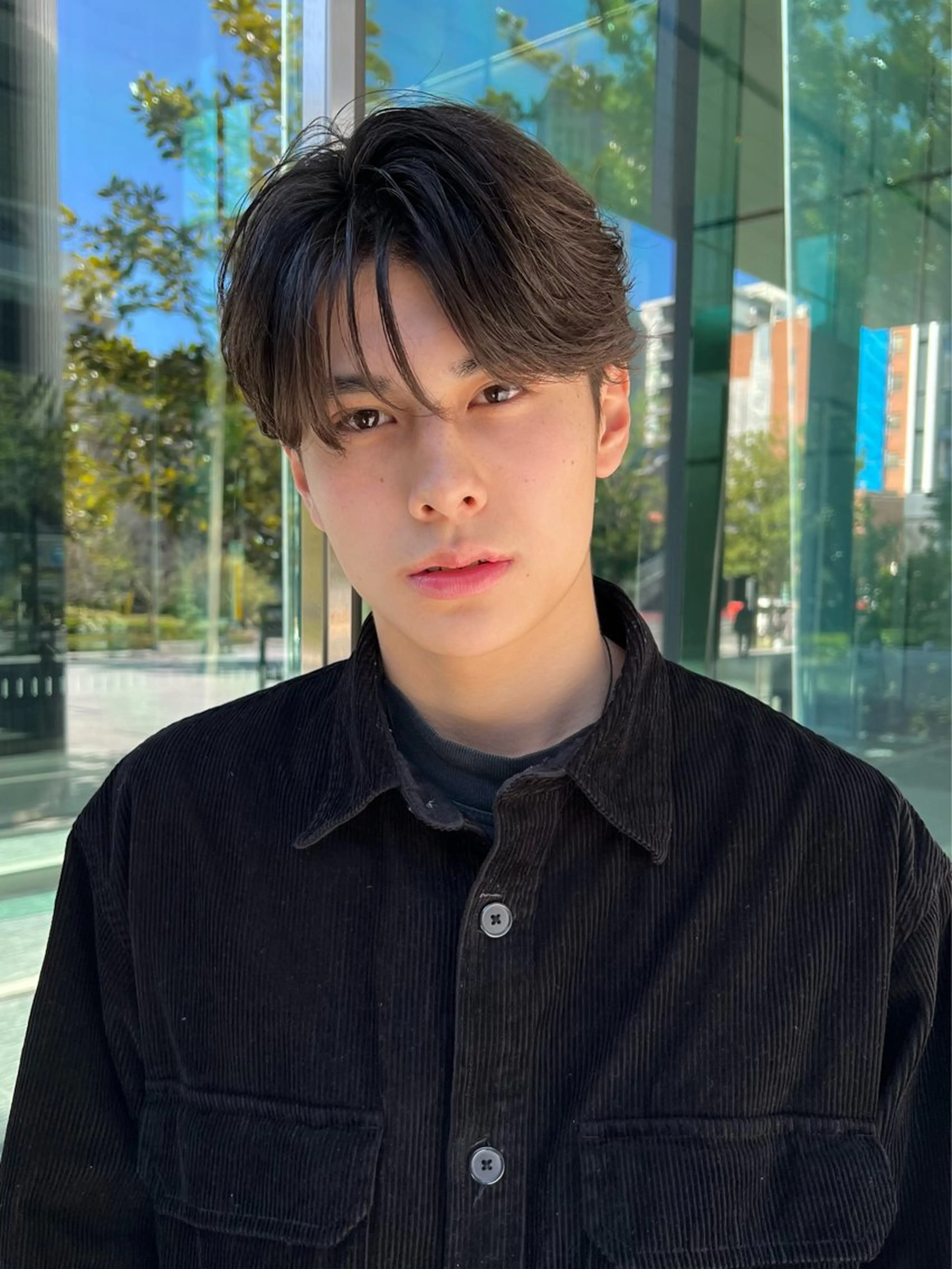 メンズ 毛流れフェザー スタイル🔹竹内凌のヘアスタイル