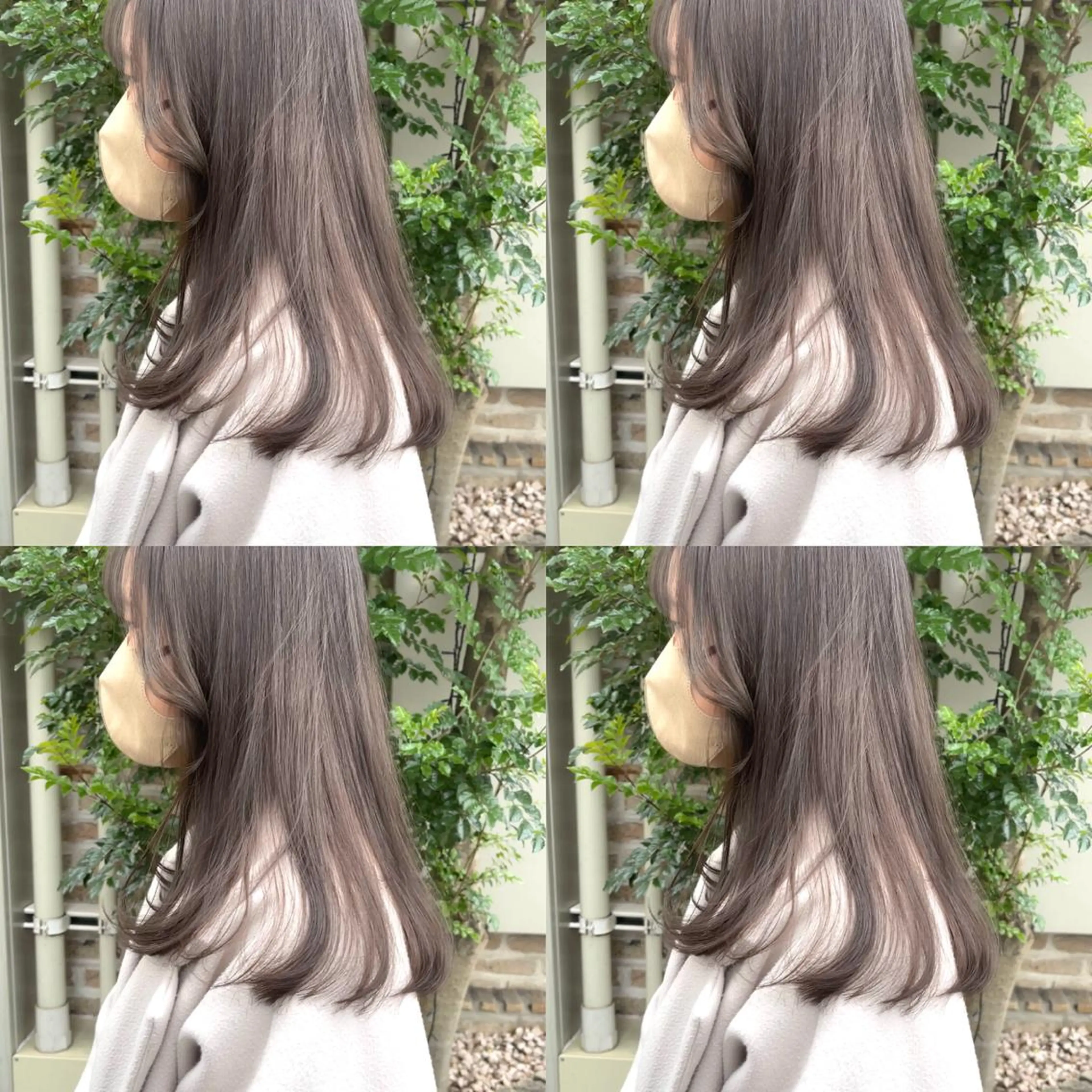 ロング カラー 大人可愛い透明感🌟 小顔・韓国髪🌟野中のヘアスタイル