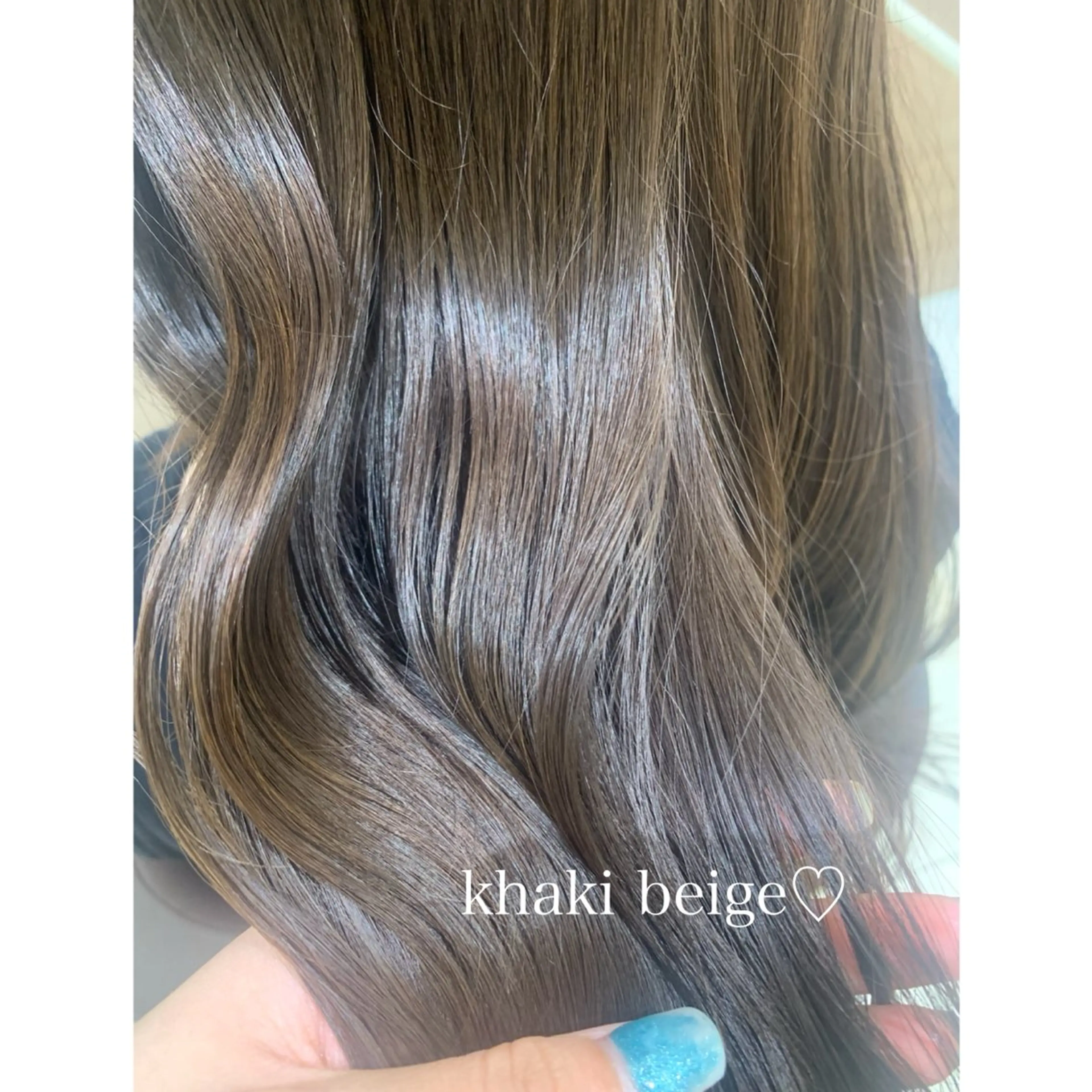 ロング カラー Dears 香芝店所属・関 優希のヘアスタイル