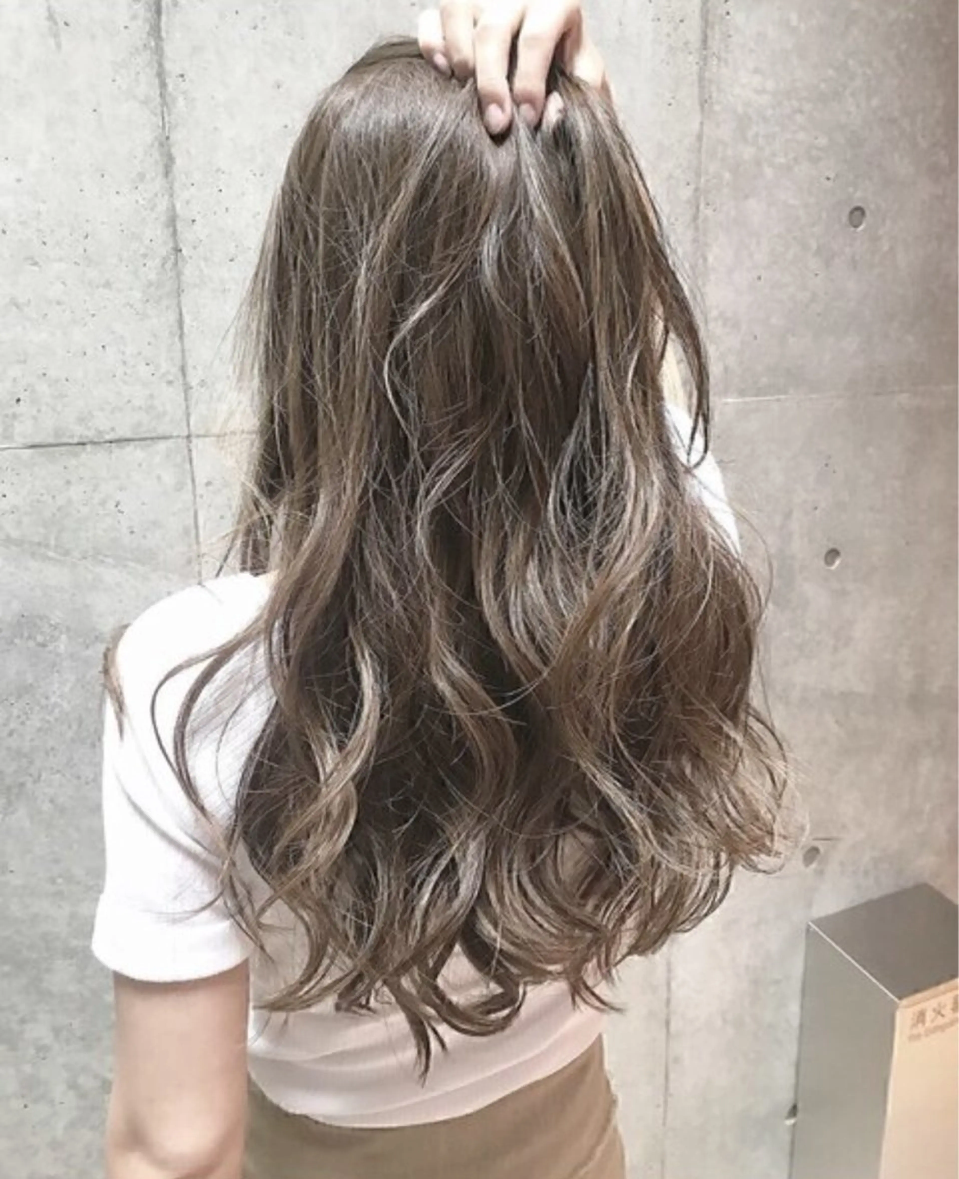 カラー 🫧ハイライトモデル 募集🫧溝口結麻のヘアスタイル