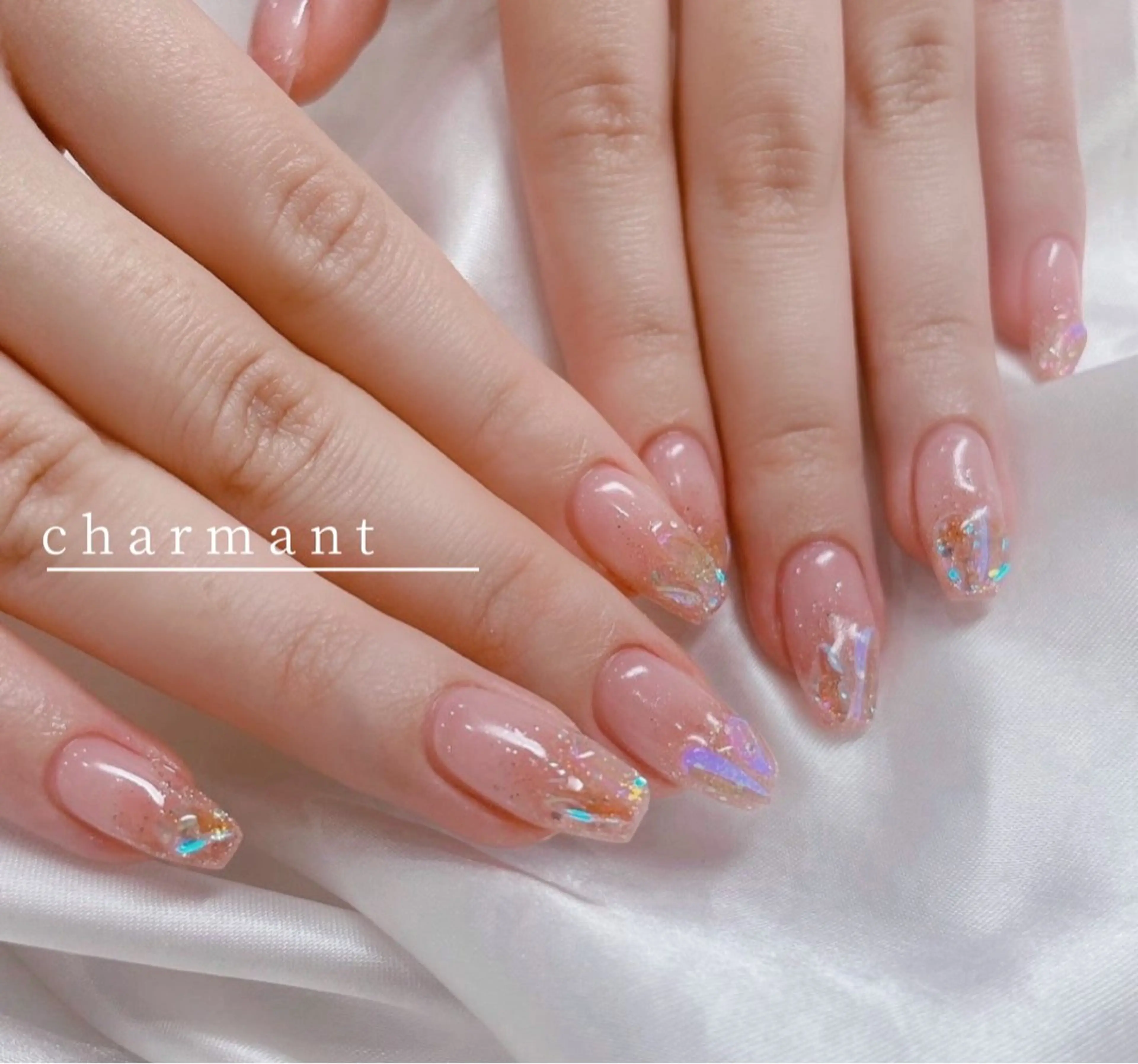 ネイル ハンドネイル charmant momokaのネイルデザイン