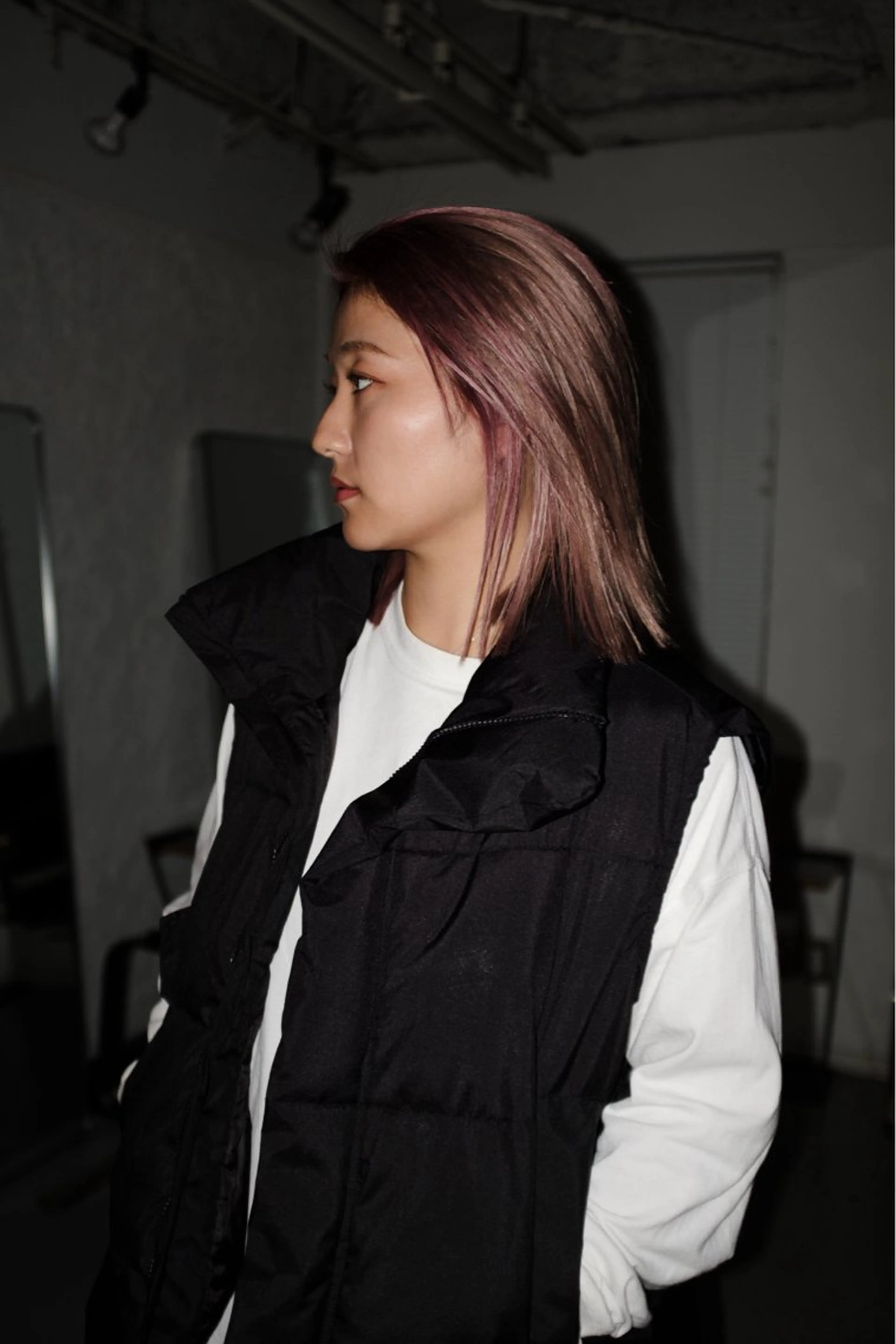 セミロング カラー ヘアアレンジ 🦠デザインカラー/ 魚瀬あおい🦠のヘアスタイル