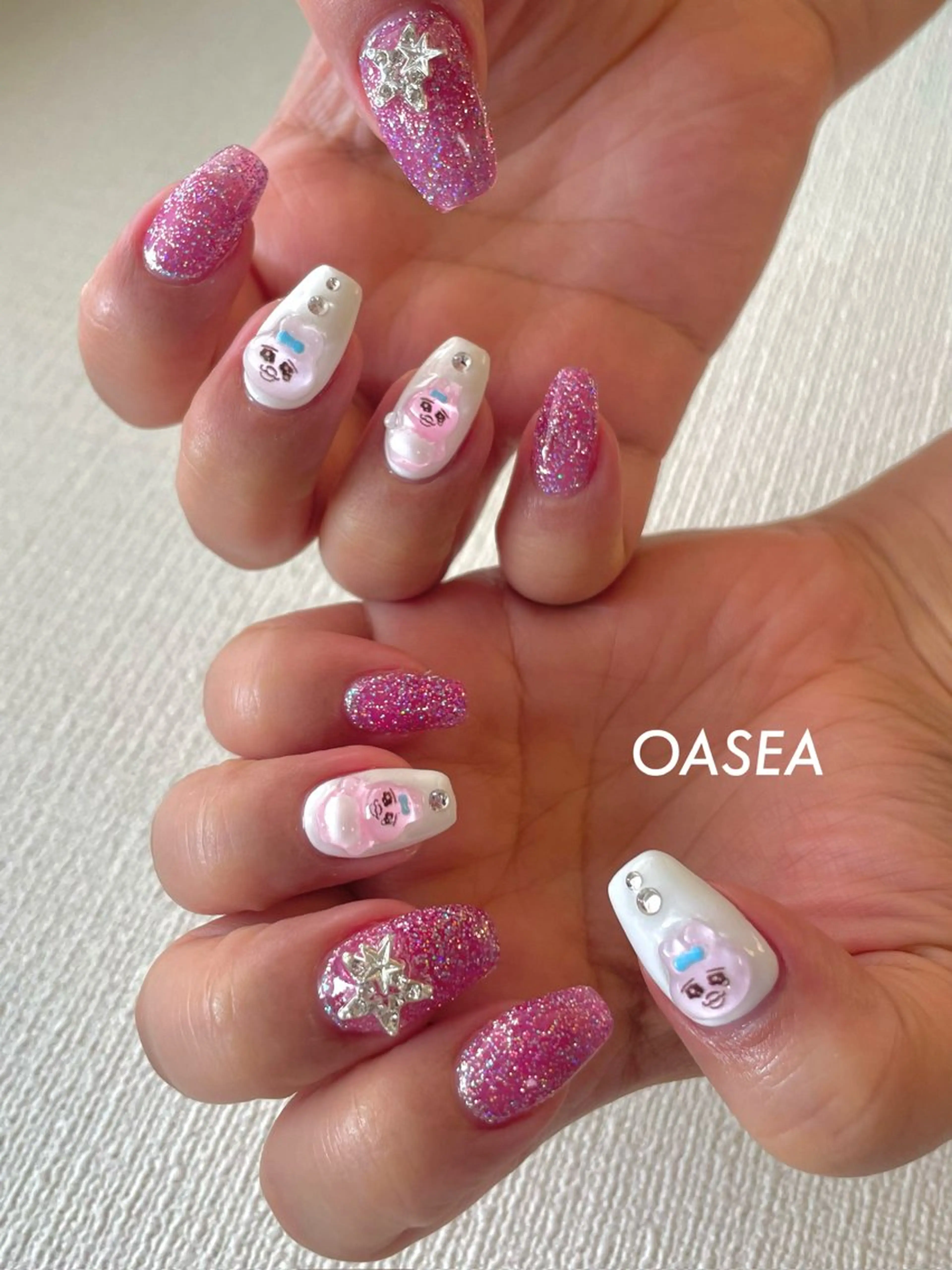 ネイル ハンドネイル 🌞💜 KAORI 🌴のネイルデザイン