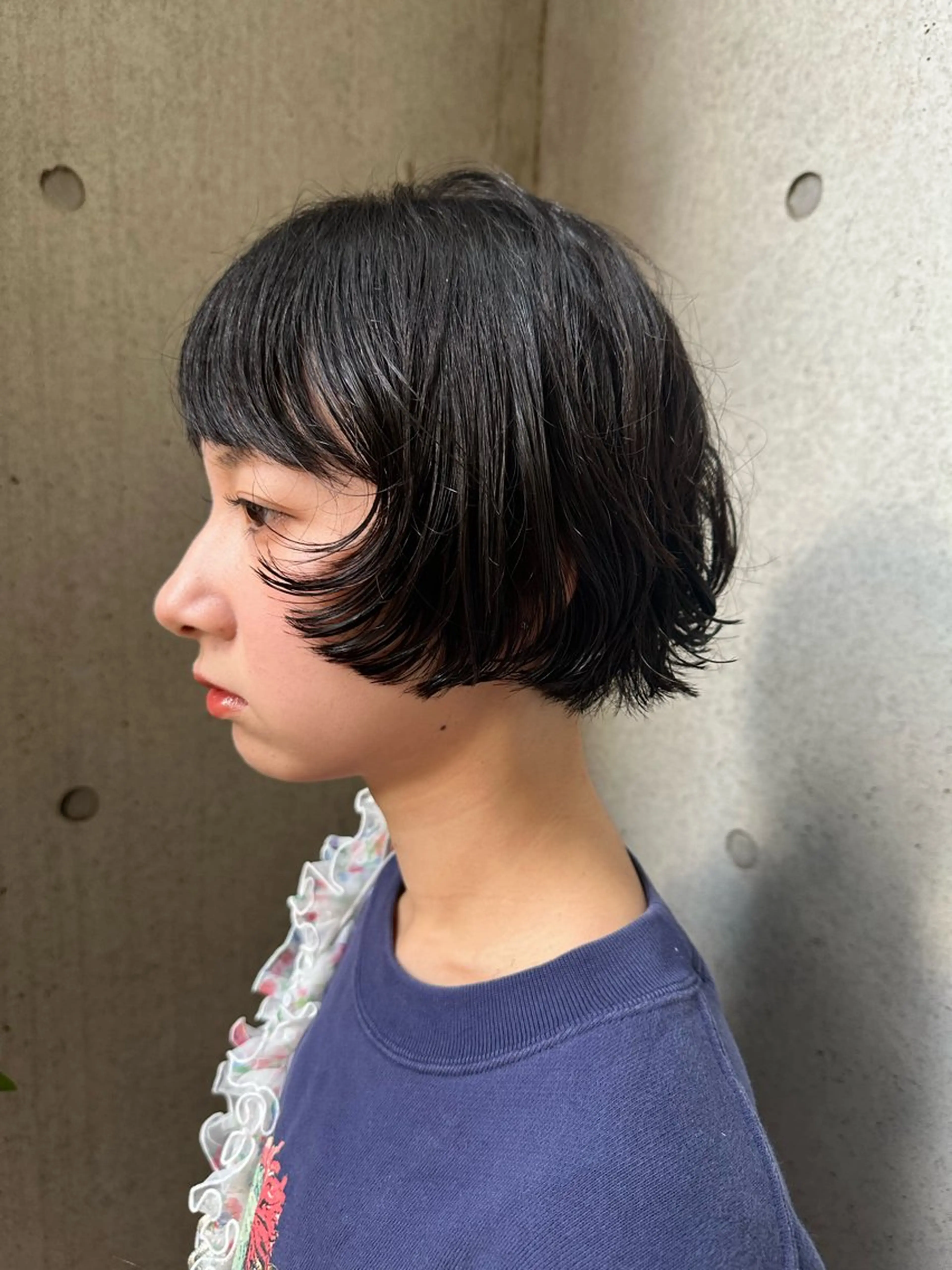 ショート 似合わせカット /パーマ岡本淳平のヘアスタイル