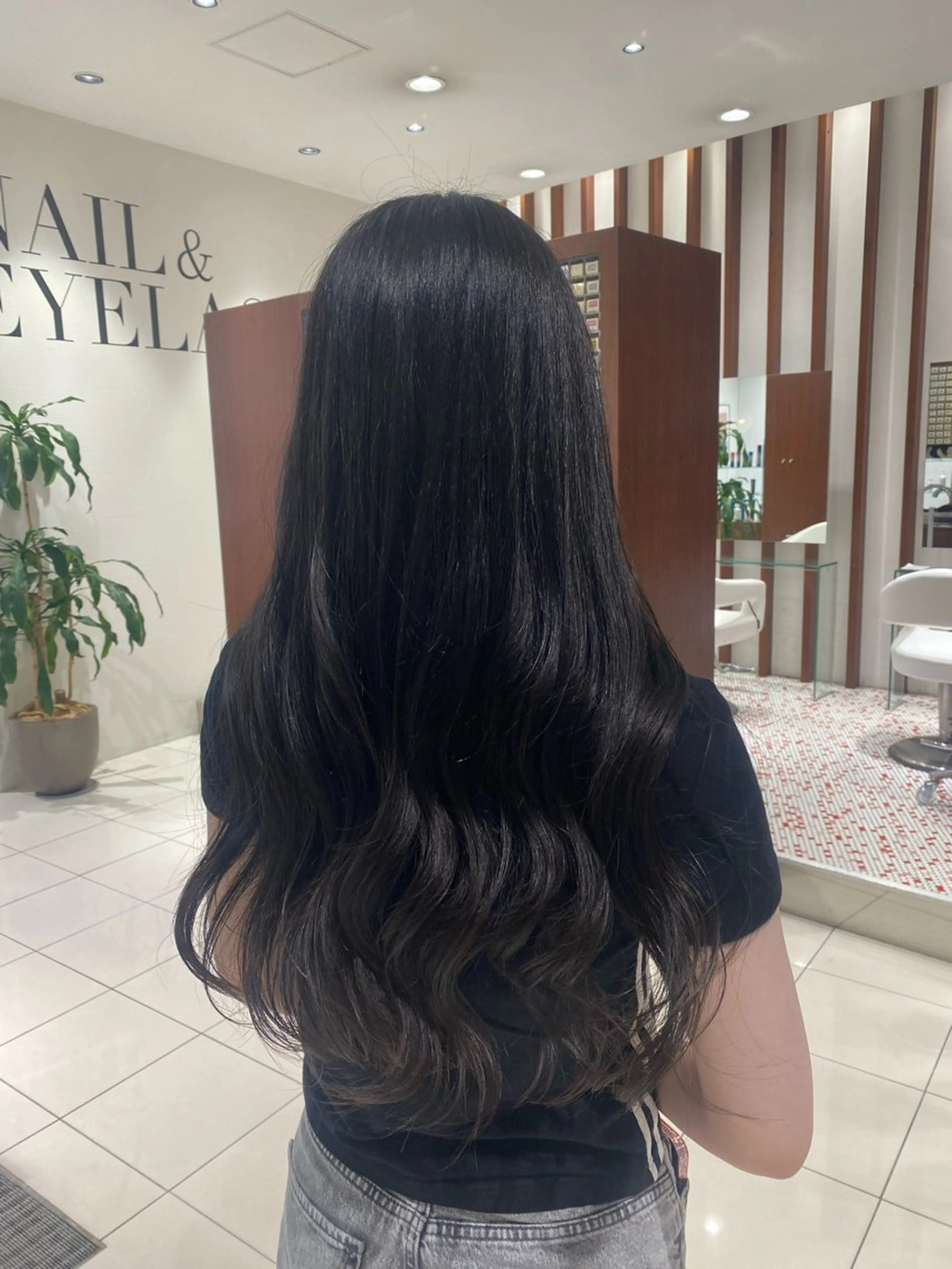 ロング 髪質改善 トリートメント 中谷 明日香のヘアスタイル