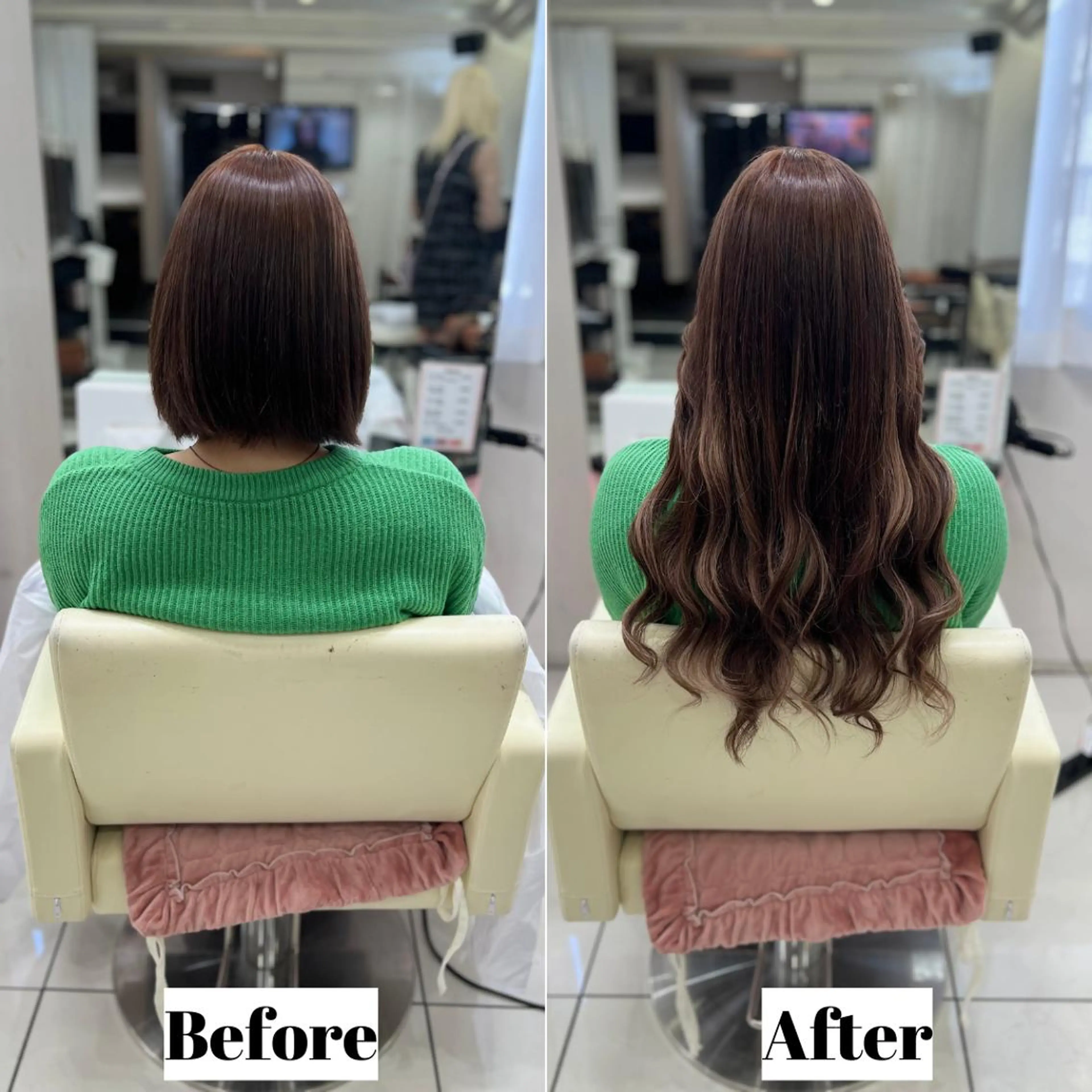 ロング シールエクステ エクステ SEASON 大阪梅田駅徒歩7分のヘアスタイル