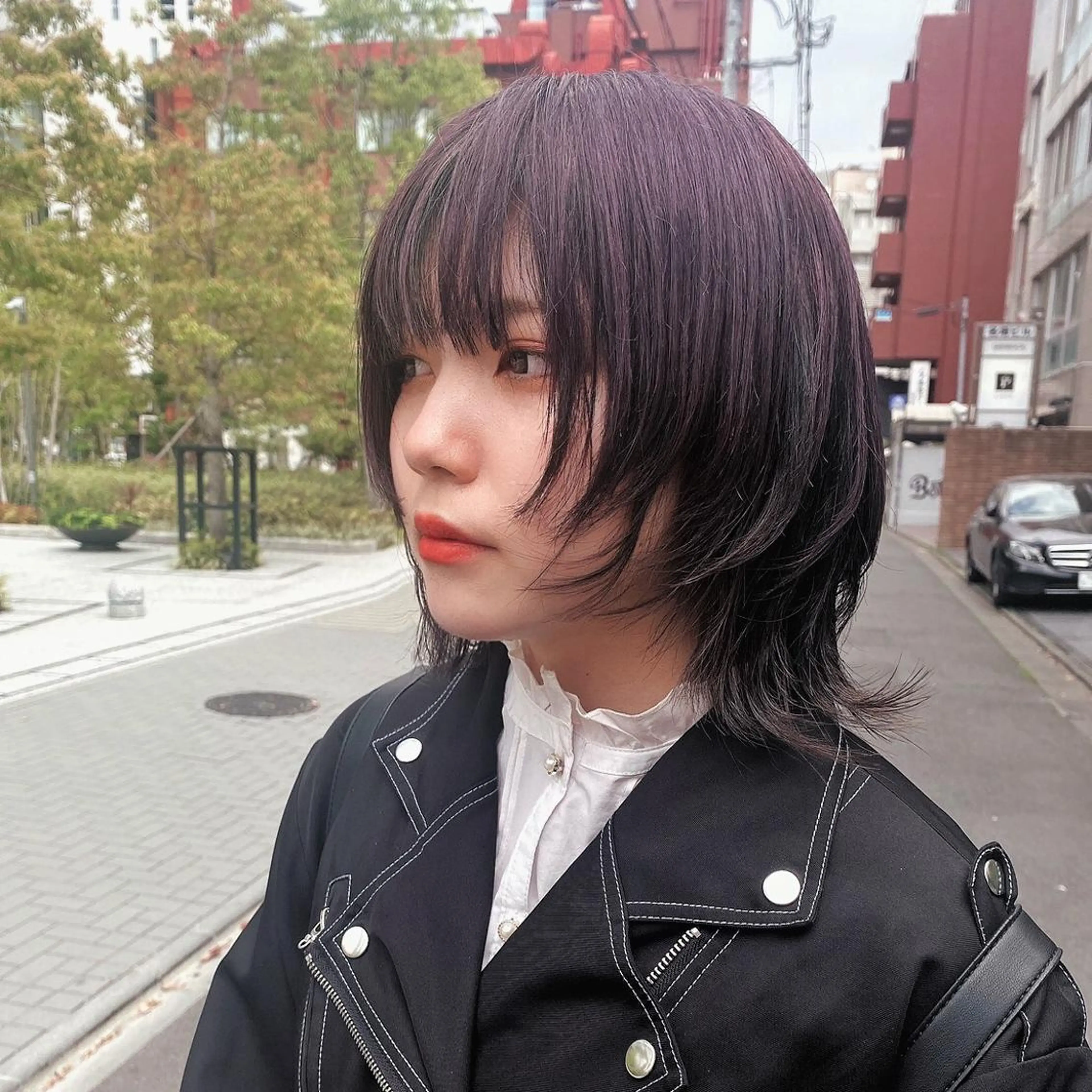 【ブリーチ縮毛矯正×髪質改善】酸性ストレート₊カット₊髪質改善中後処理(前処理+2000円、全頭₊1000円)の写真