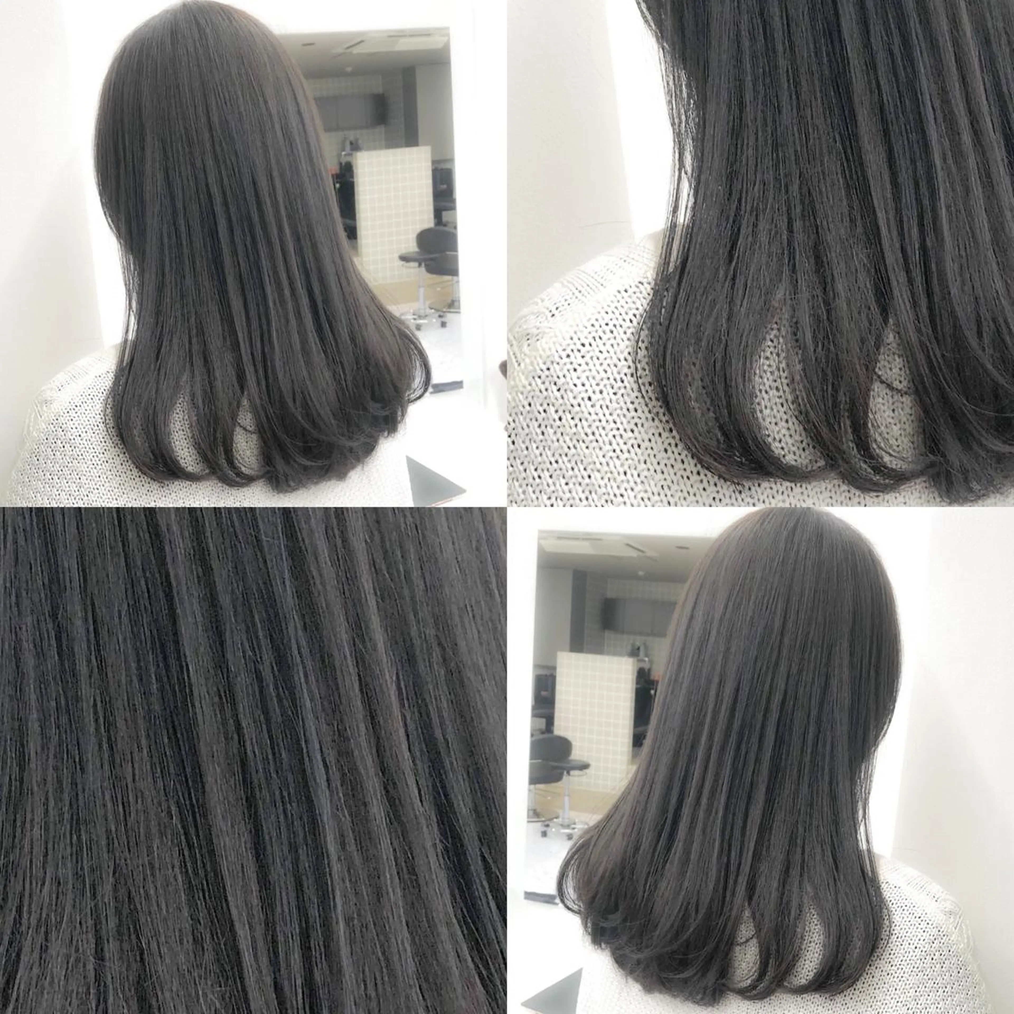 ロング カラー ヘアカラー トリートメント ヘッドスパ ヘアセット 🌈ハイトーン×暗髪 🦄TAKUMI🦄のヘアスタイル