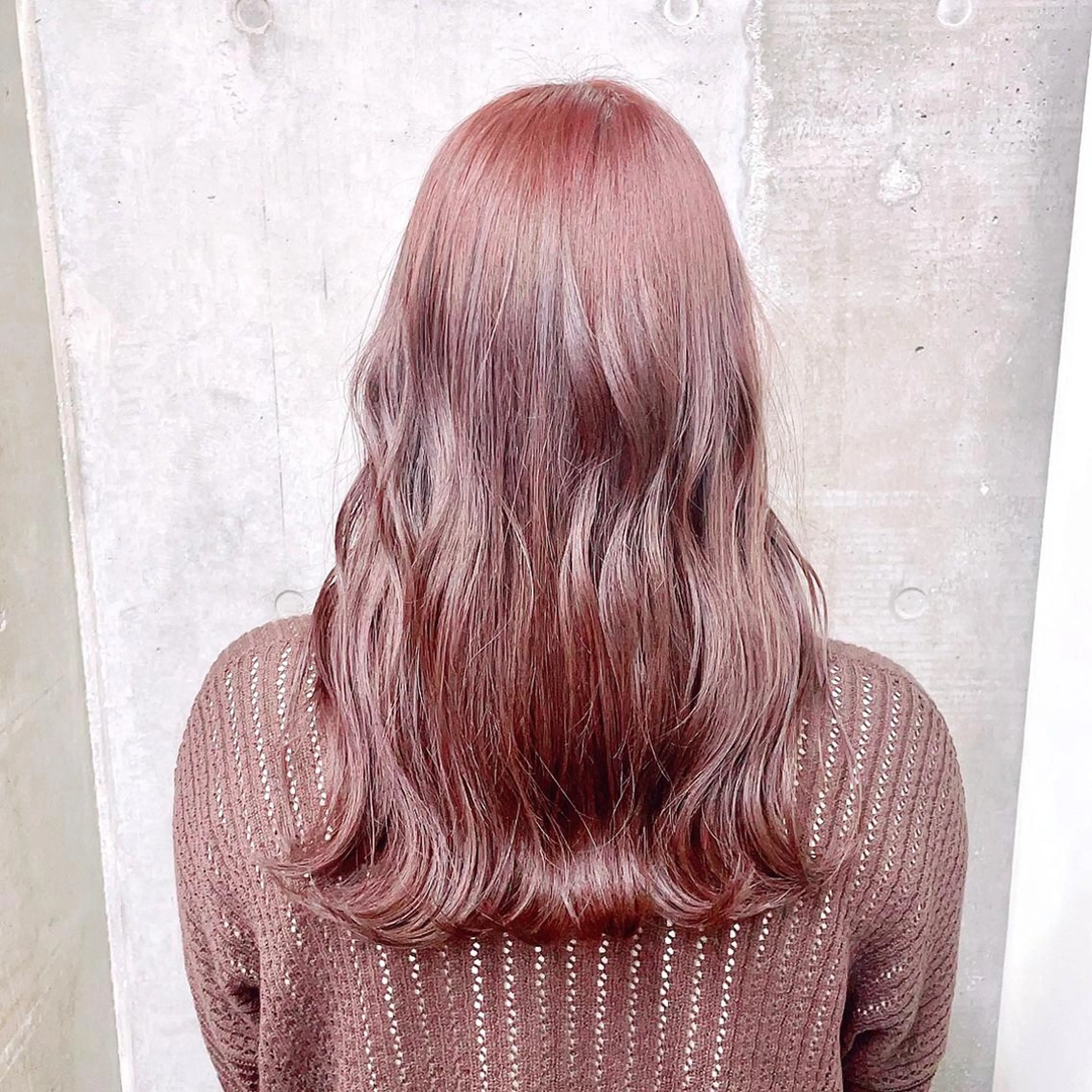 カラー ブラウンカラー ピンクカラー 🫧BUBBLES 新所沢　かとうゆきのヘアスタイル