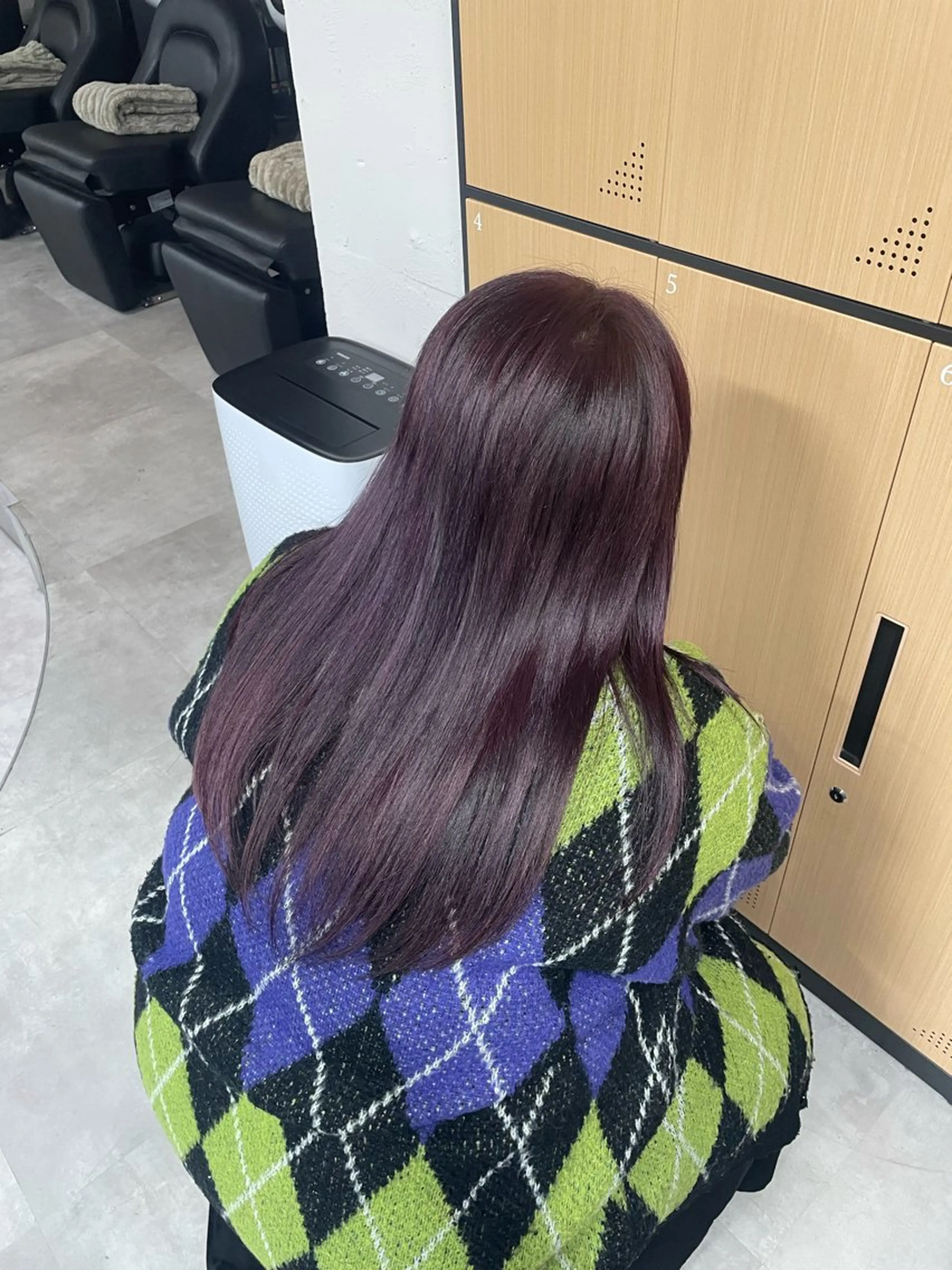 ロング ヘアカラー tokute 中野真咲🐺のヘアスタイル