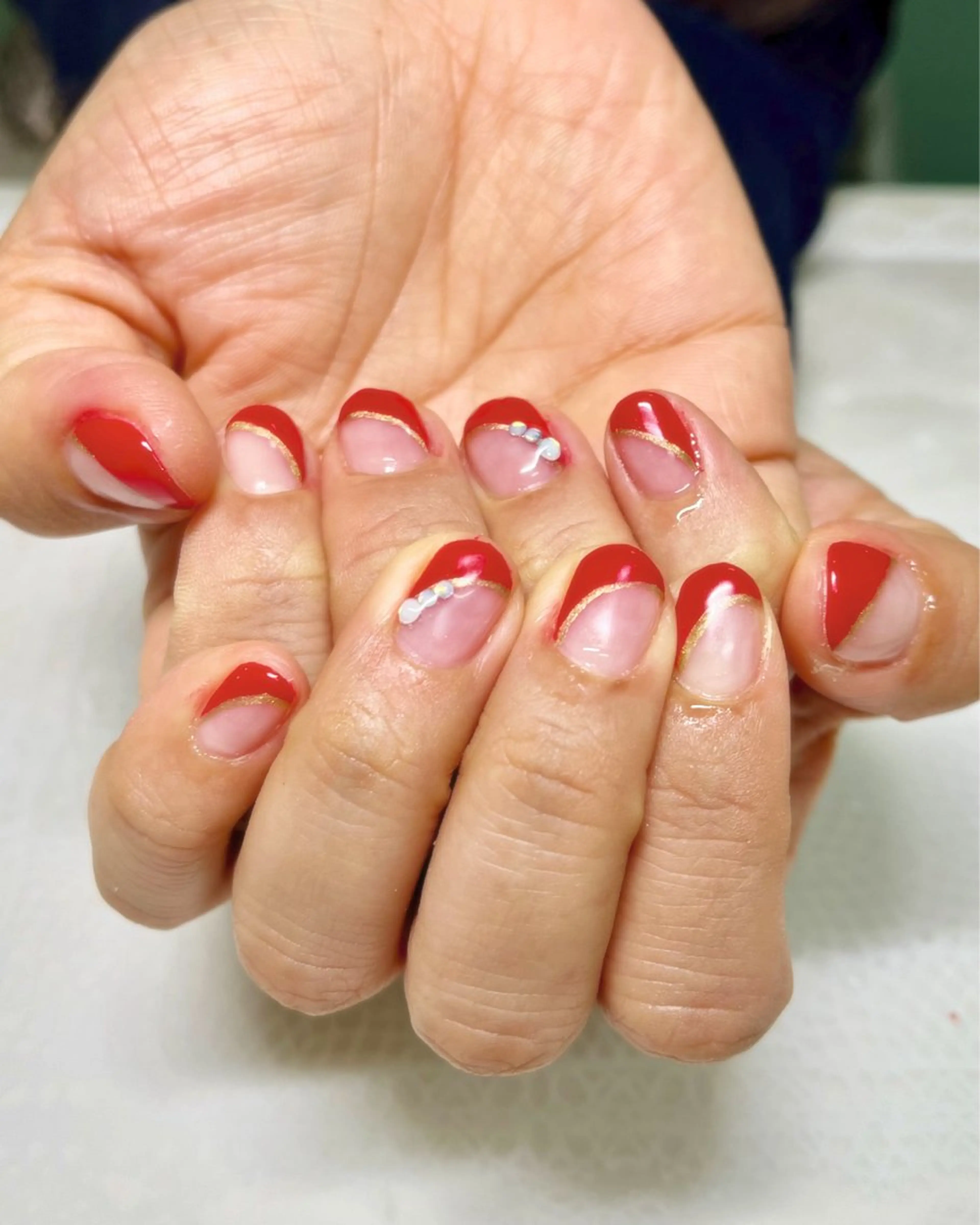 ネイル ハンドネイル 新宿ネイルサロン ジェミディローサ所属・新宿ネイルサロン ジェミディローサのネイルデザイン