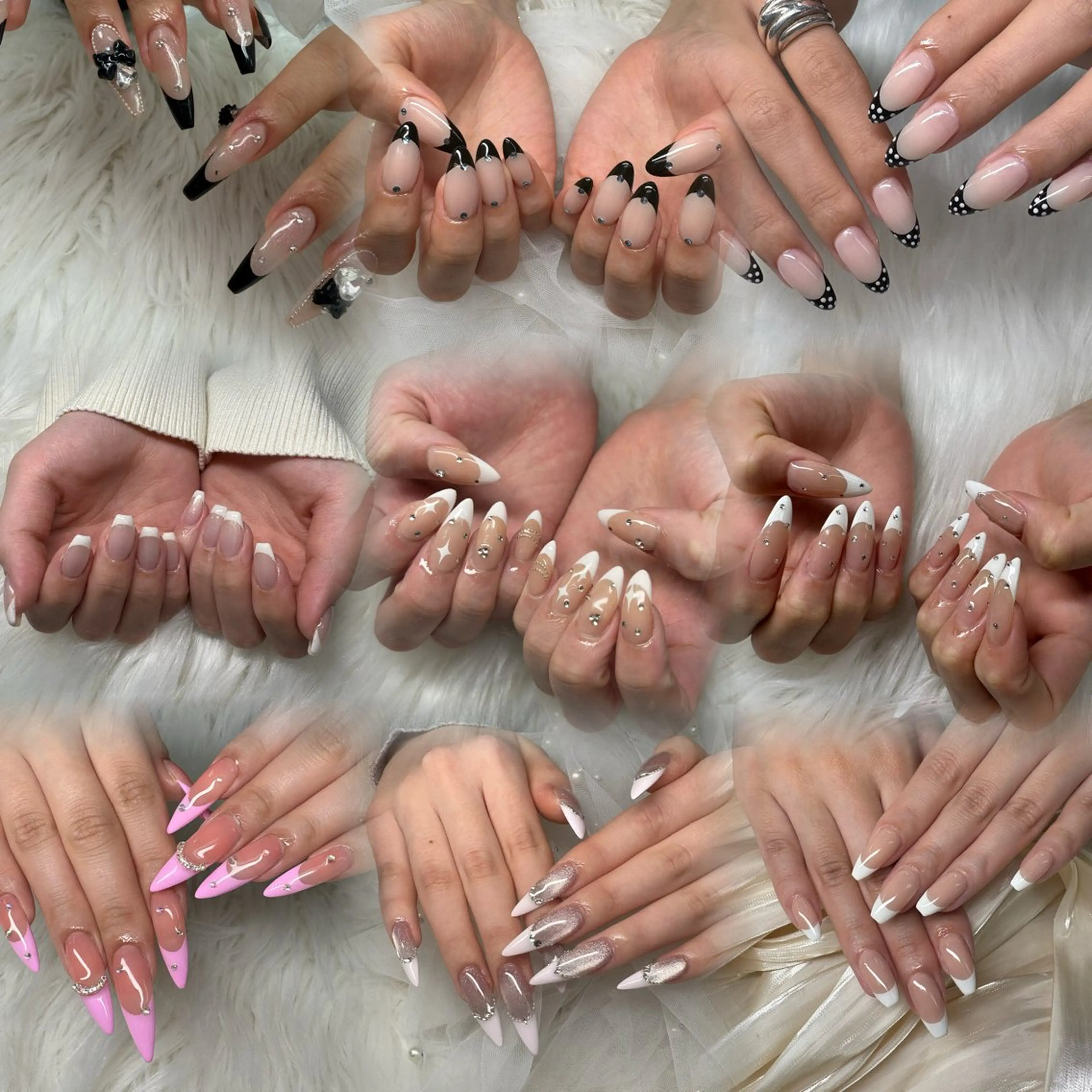 ネイル フレンチネイル SHION のネイルデザイン