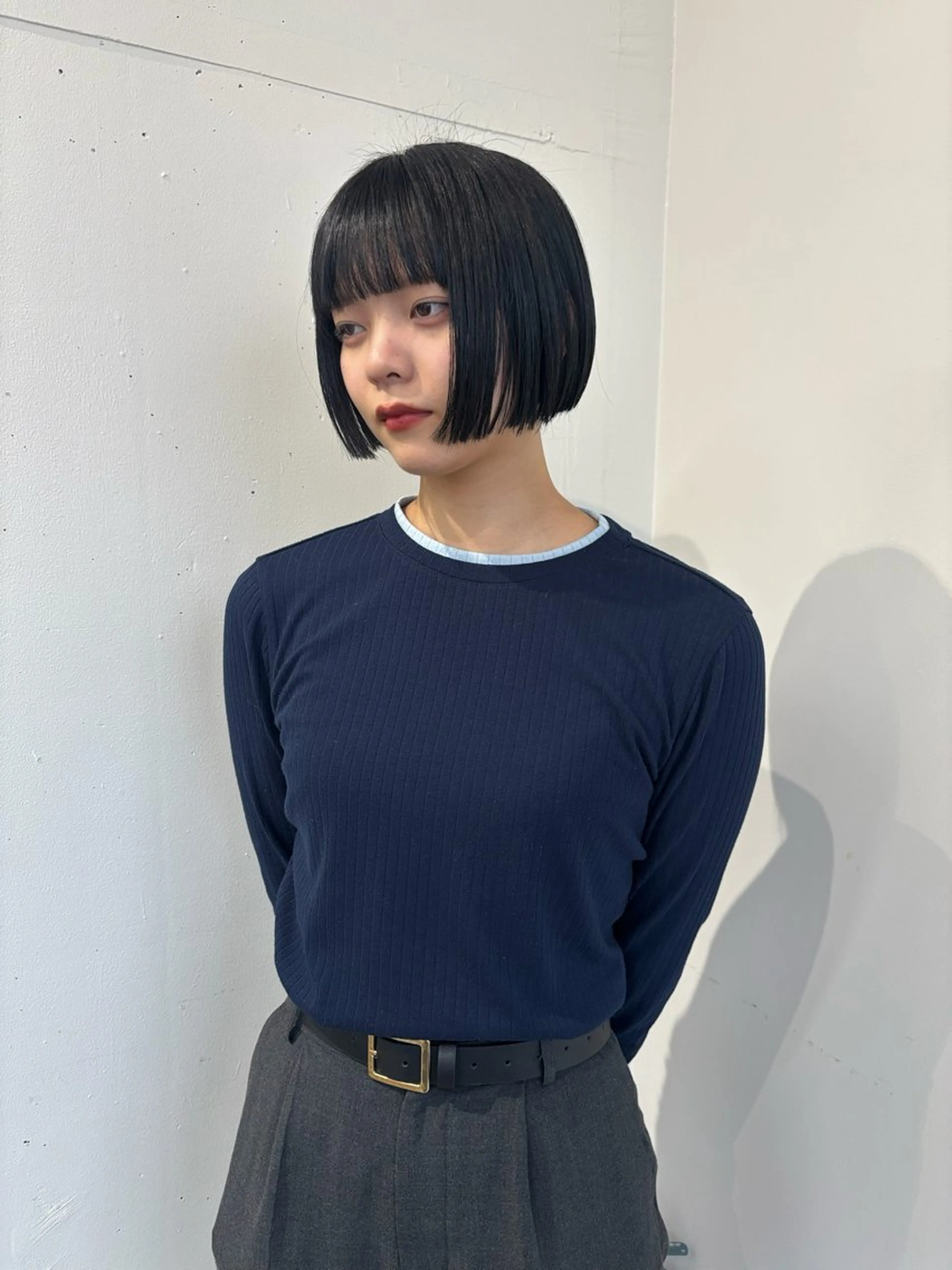 ショート ボブ LUVISM万代 佐藤里咲/新潟万代のヘアスタイル