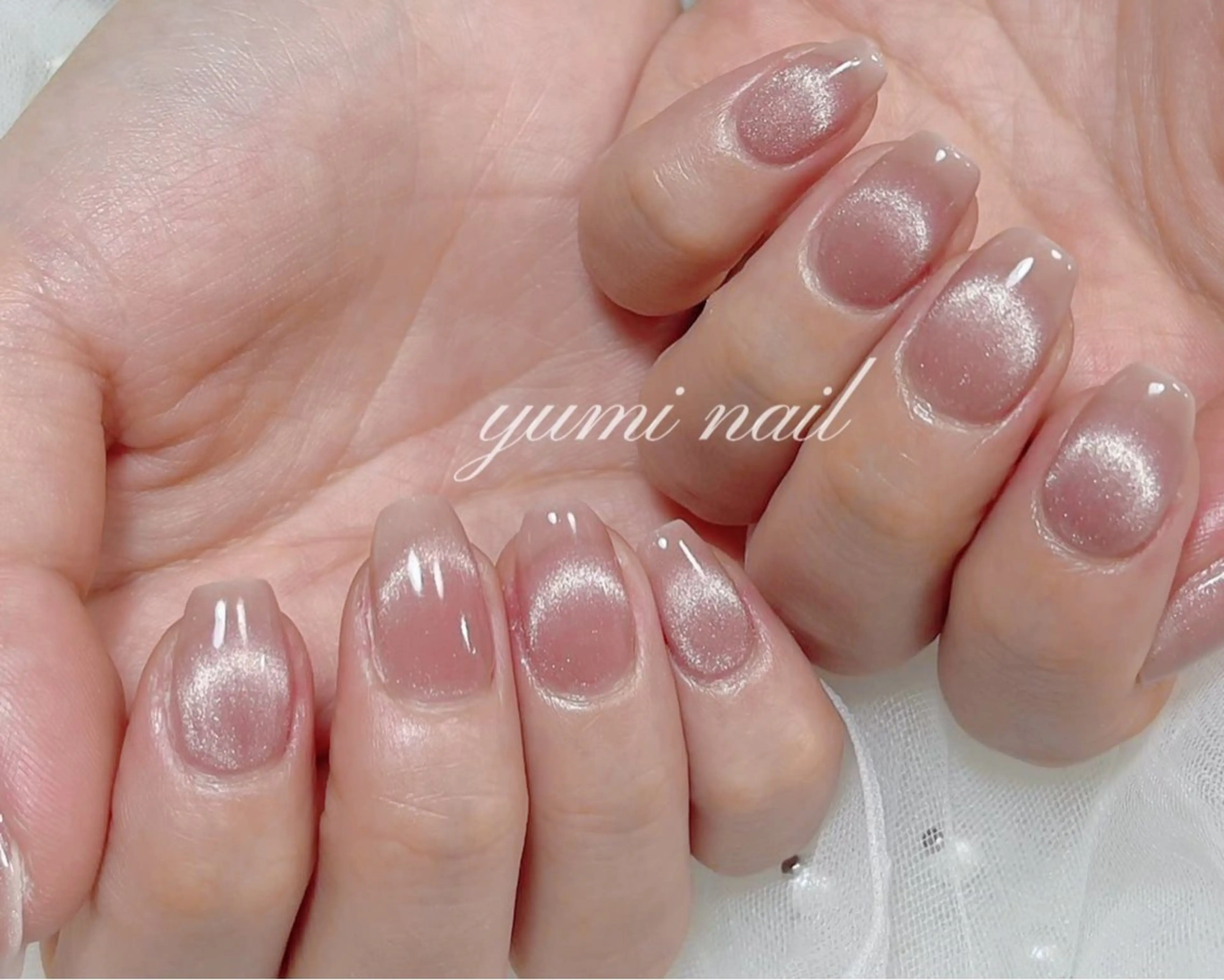 ネイル ハンドネイル 𝐲𝐮𝐦𝐢🎀 長さ出しデザイン専門のネイルデザイン