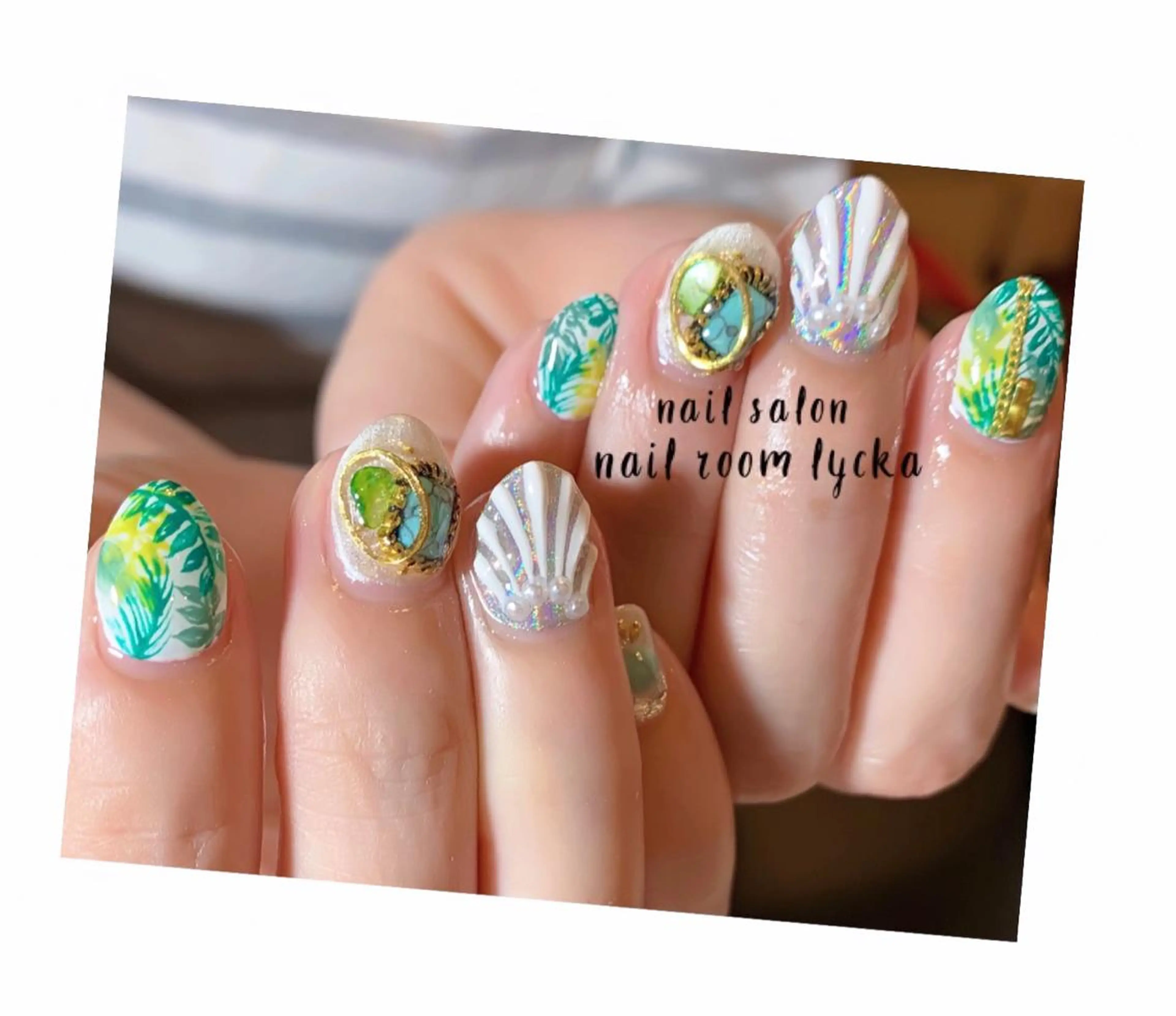 ネイル ﾈｲﾙﾙｰﾑﾘｯｶ 𝐦𝐚𝐲𝐮のネイルデザイン