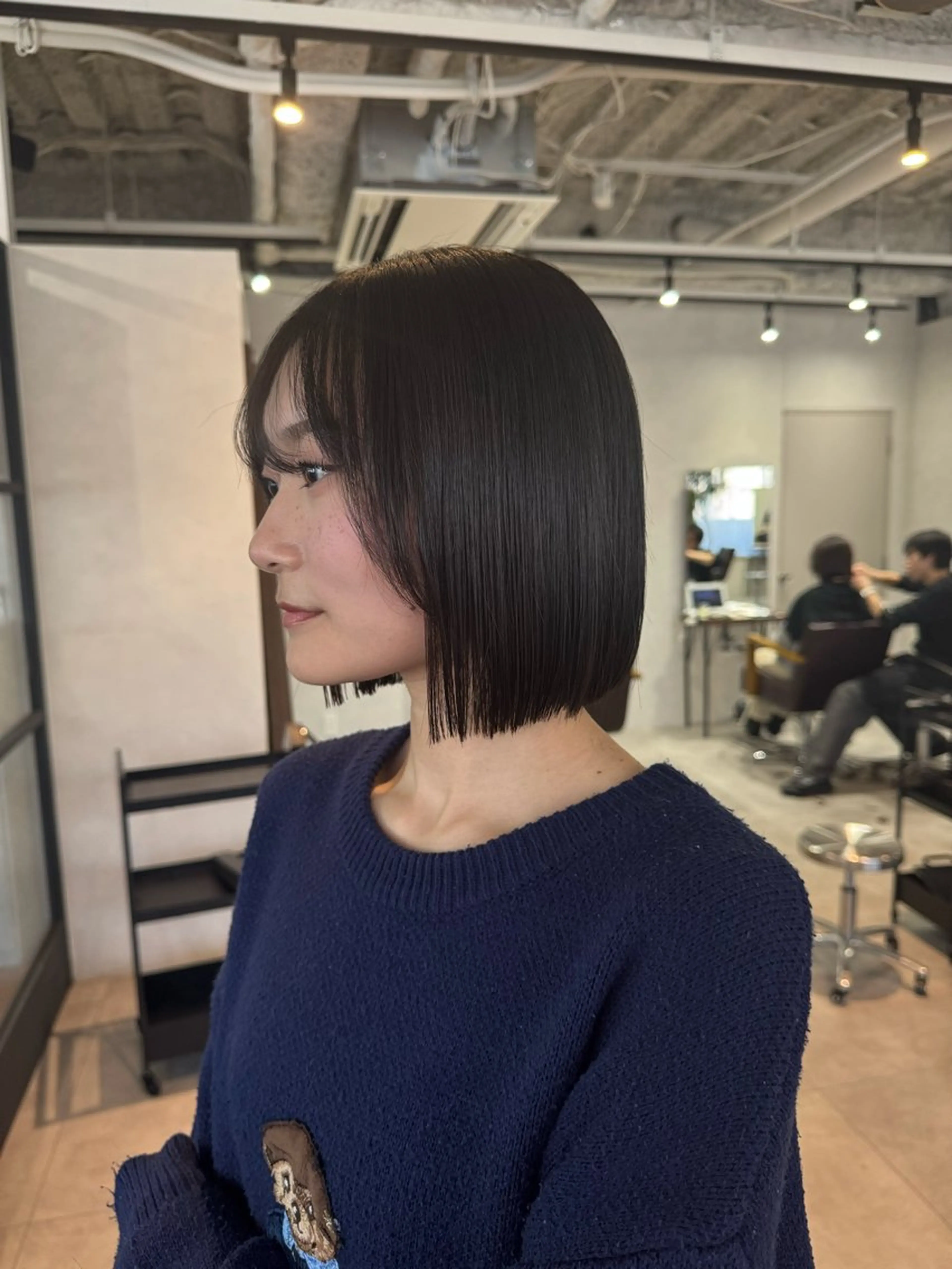 ミディアム カット 🌈ボブ/縮毛矯正/ 梅田美容室🌈もあのヘアスタイル