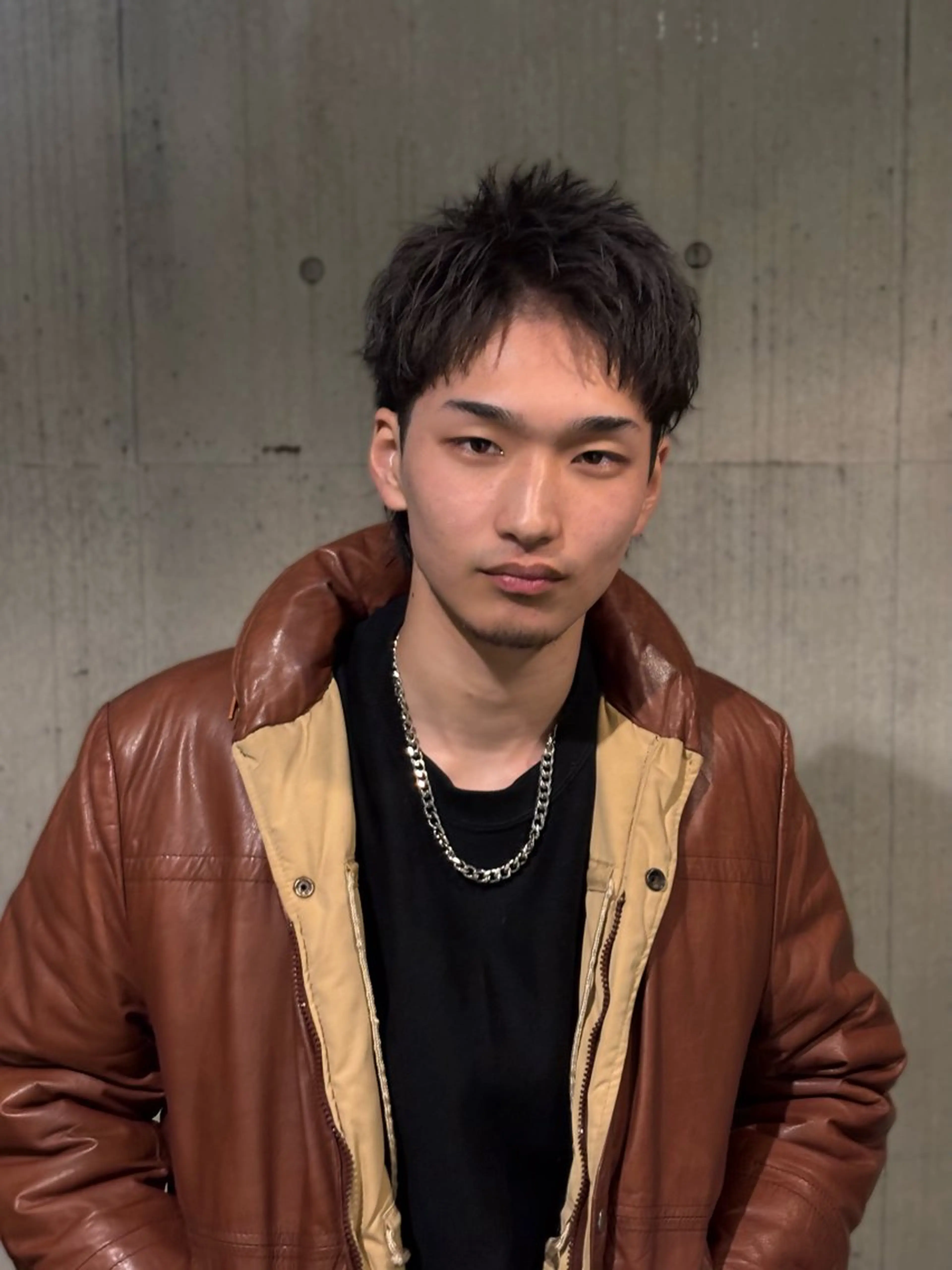 メンズ メンズウルフカット ウルフカット 池袋メンズ縮毛矯正 ｜玉城柊平のヘアスタイル