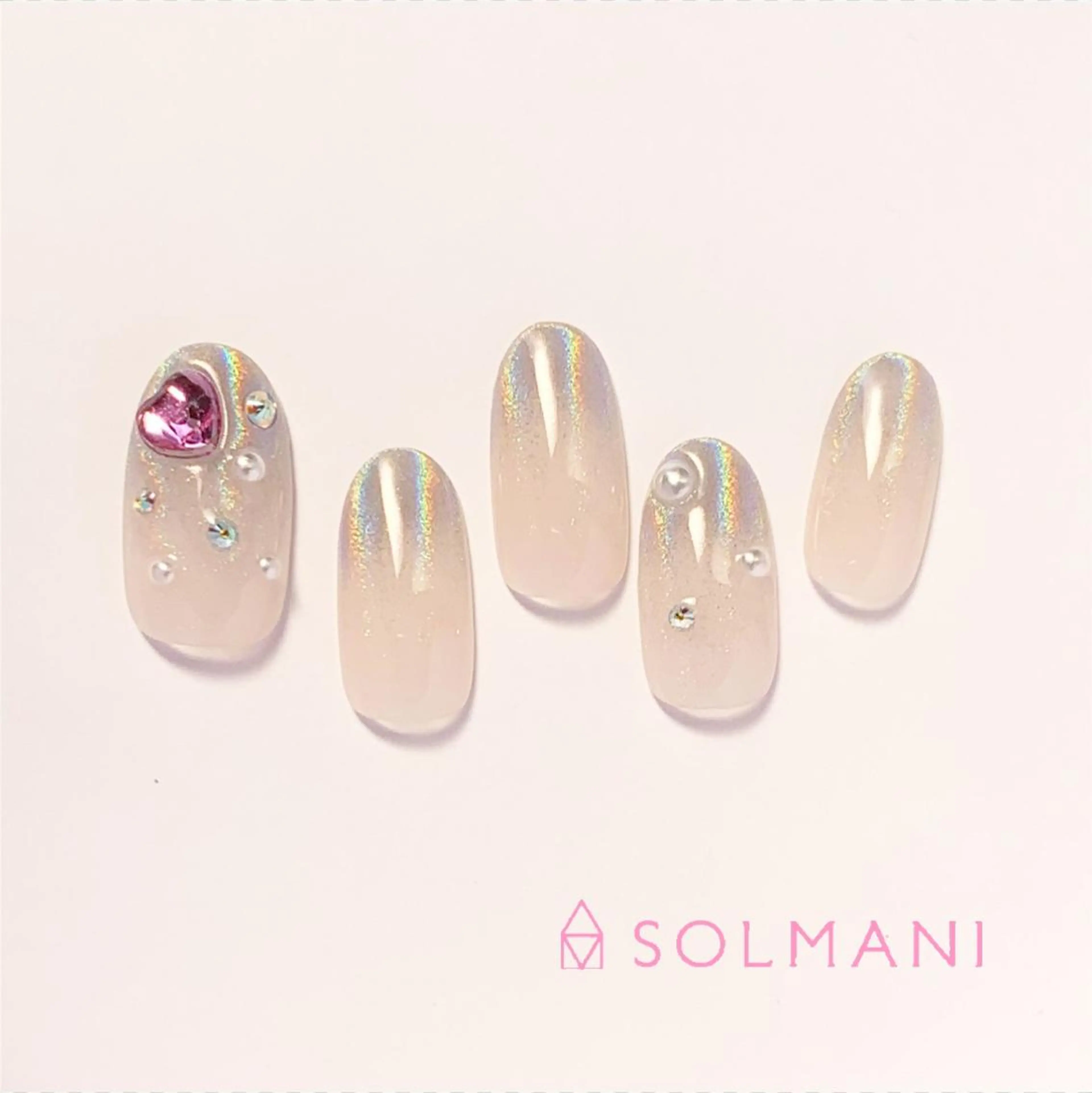 ネイル グラデーション SOLMANI 予約担当のネイルデザイン