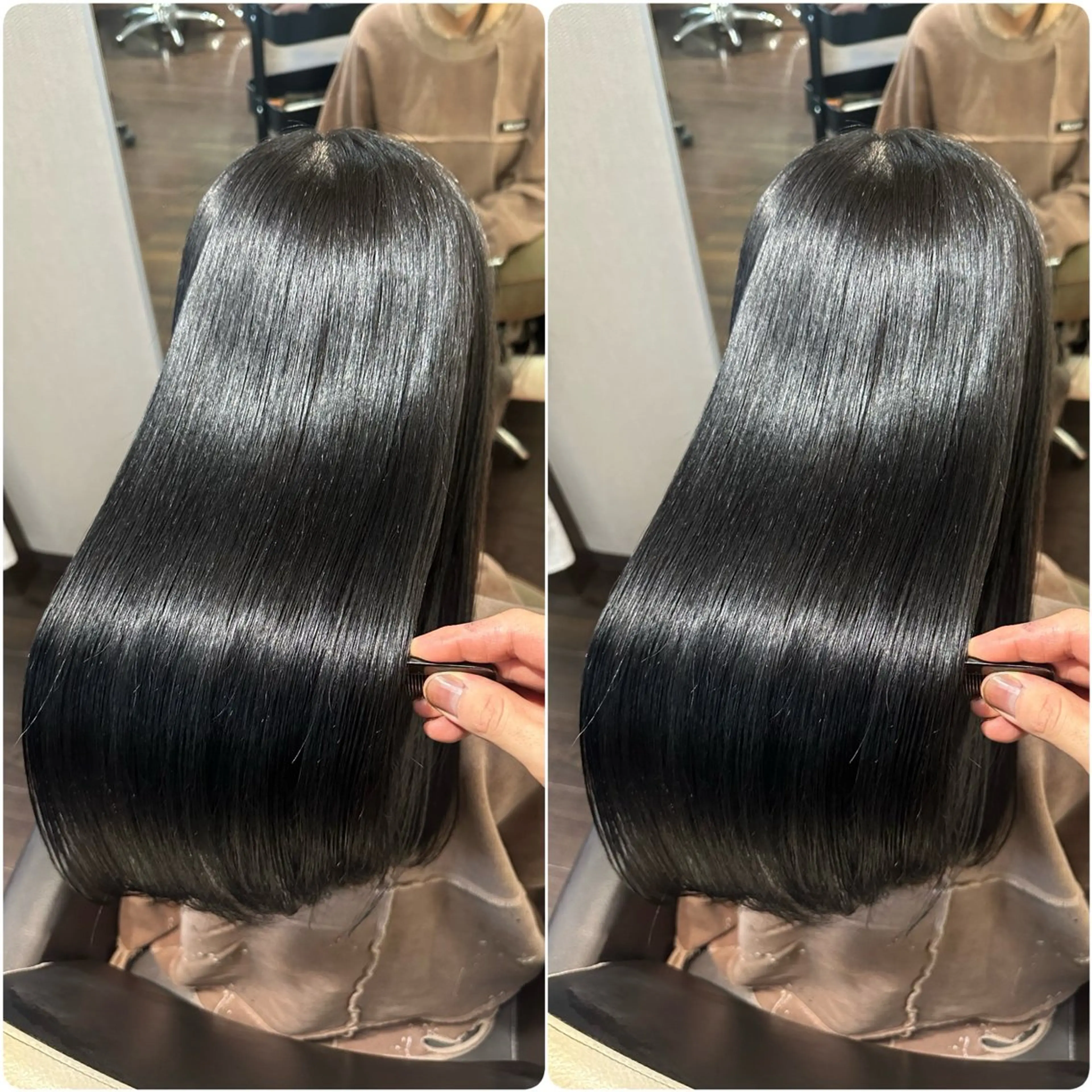 ロング カラー カット ヘアカラー トリートメント ヘッドスパ youres hair 髪質改善トリートメント&ヘッドスパ　新宿EAST所属・🌹ULTOWA🌹 髪質改善/縮毛/店長のヘアスタイル