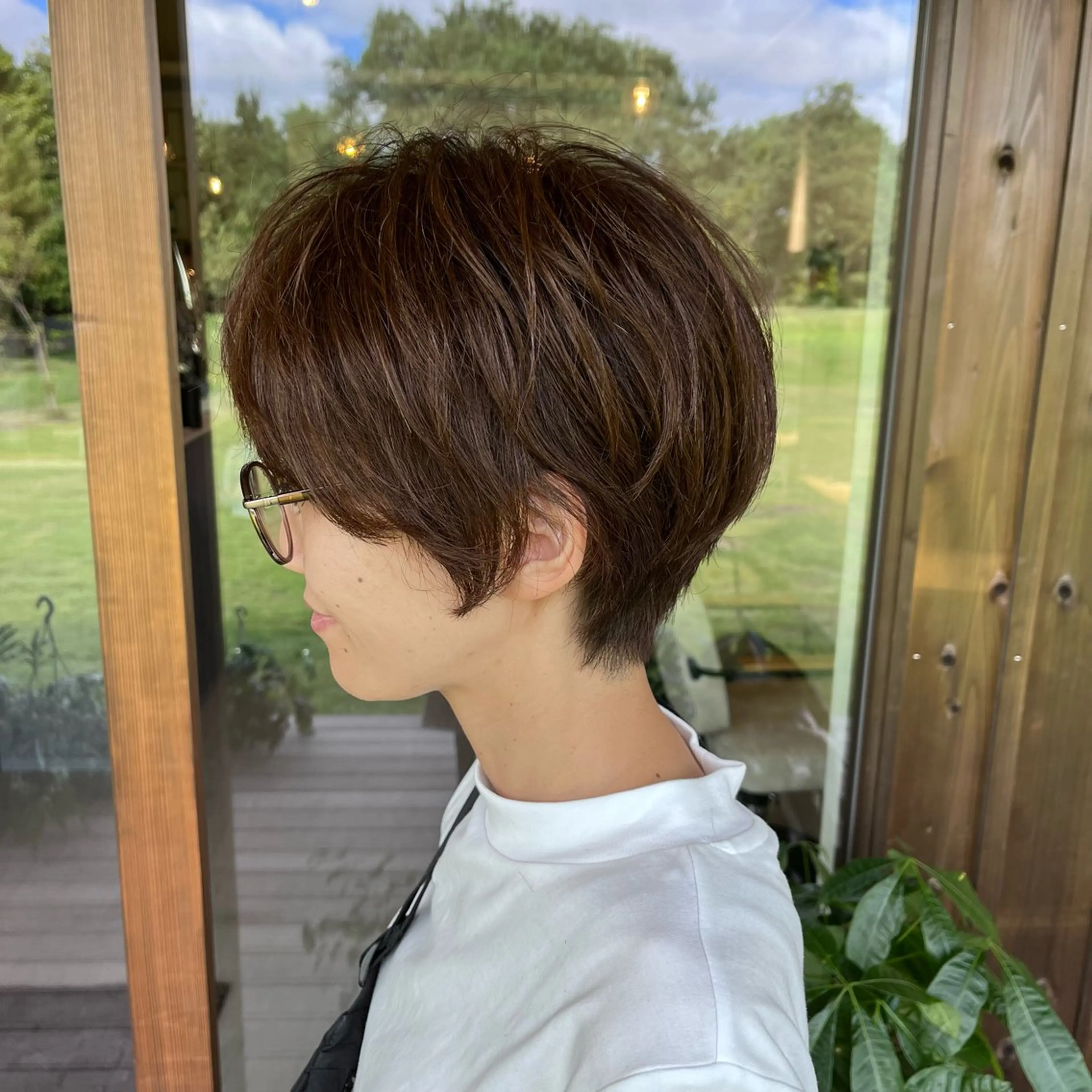 ショート ハイライト ショートヘア Glanz hair所属・Glanz hair 坂牛匠のヘアスタイル