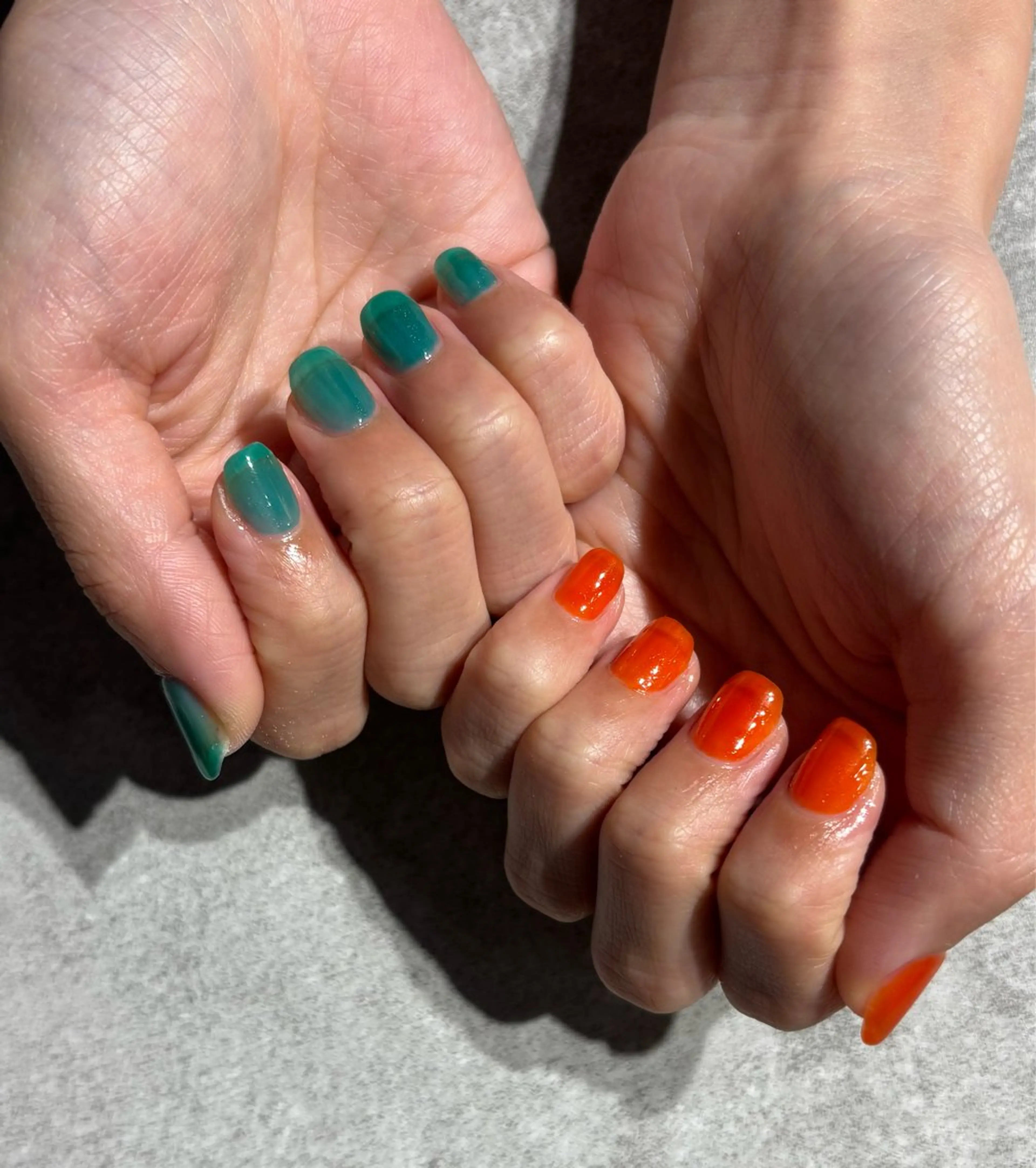 ネイル クリアネイル ワンカラーネイル Grand BELL NAIL所属・SUZUKA🩵 Grand BELLのネイルデザイン