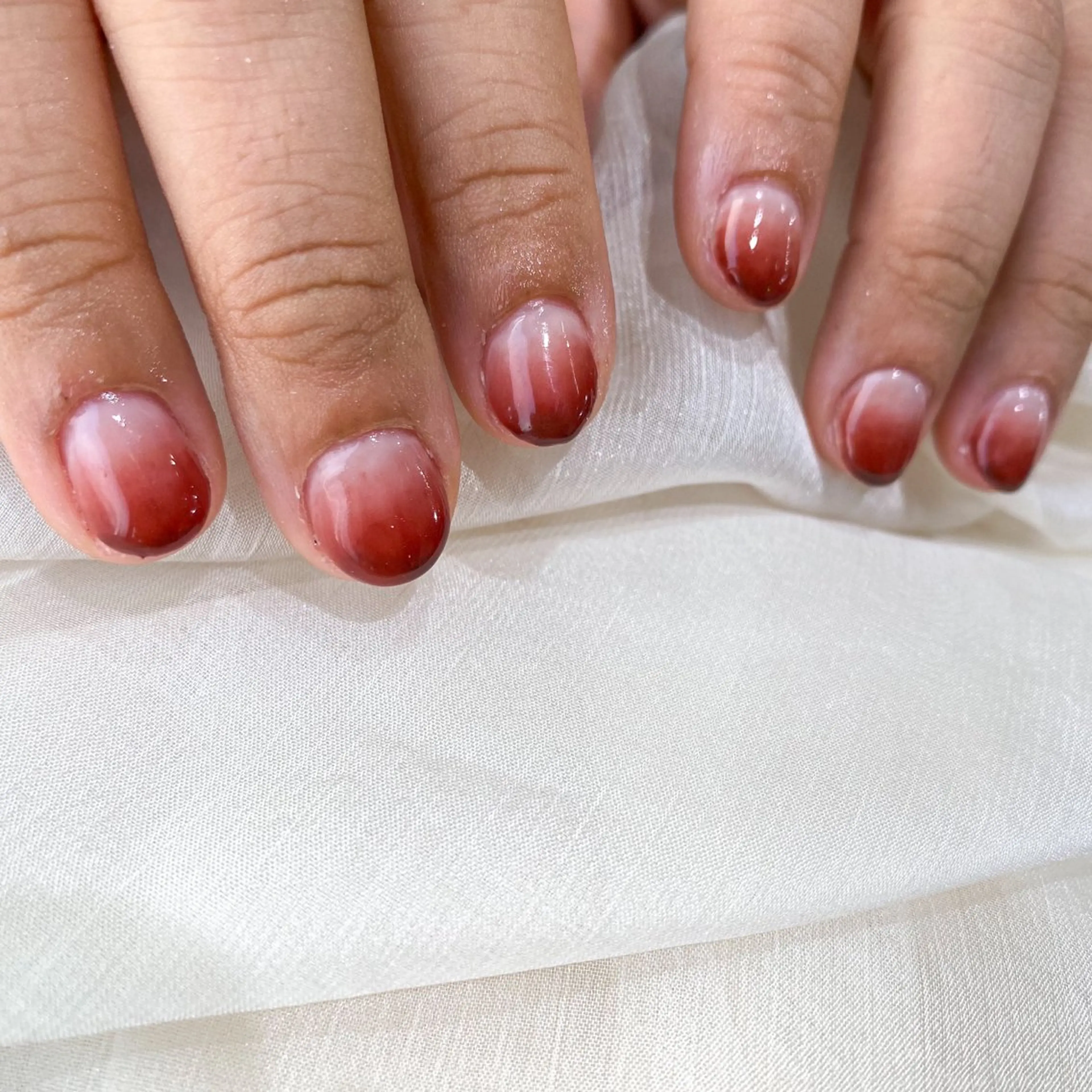 ネイル グラデーション ネイル空間所属・muguet🎀 nailのネイルデザイン