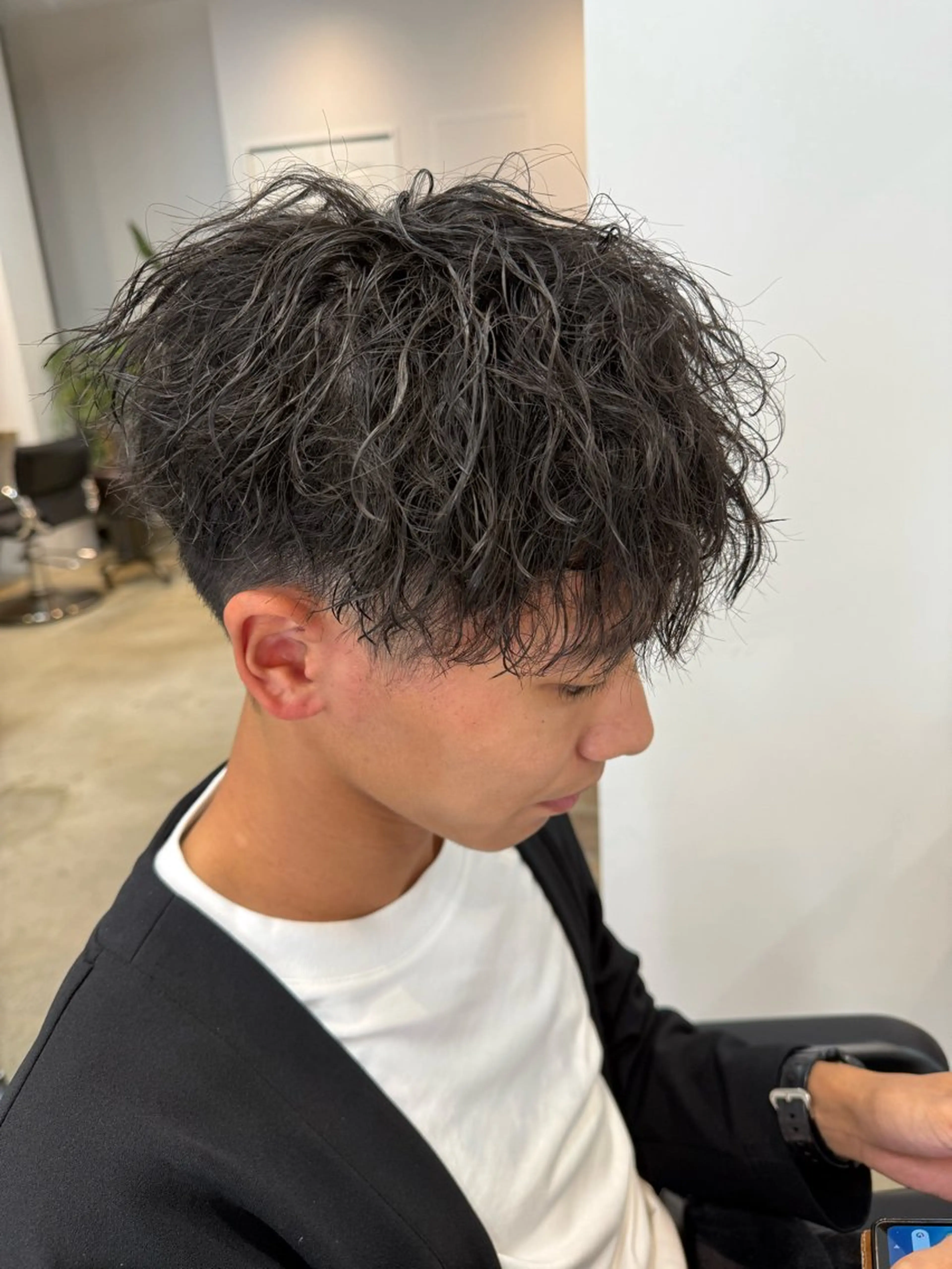 🦅メンズカット＋ツイストスパイラルパーマ🦅の写真