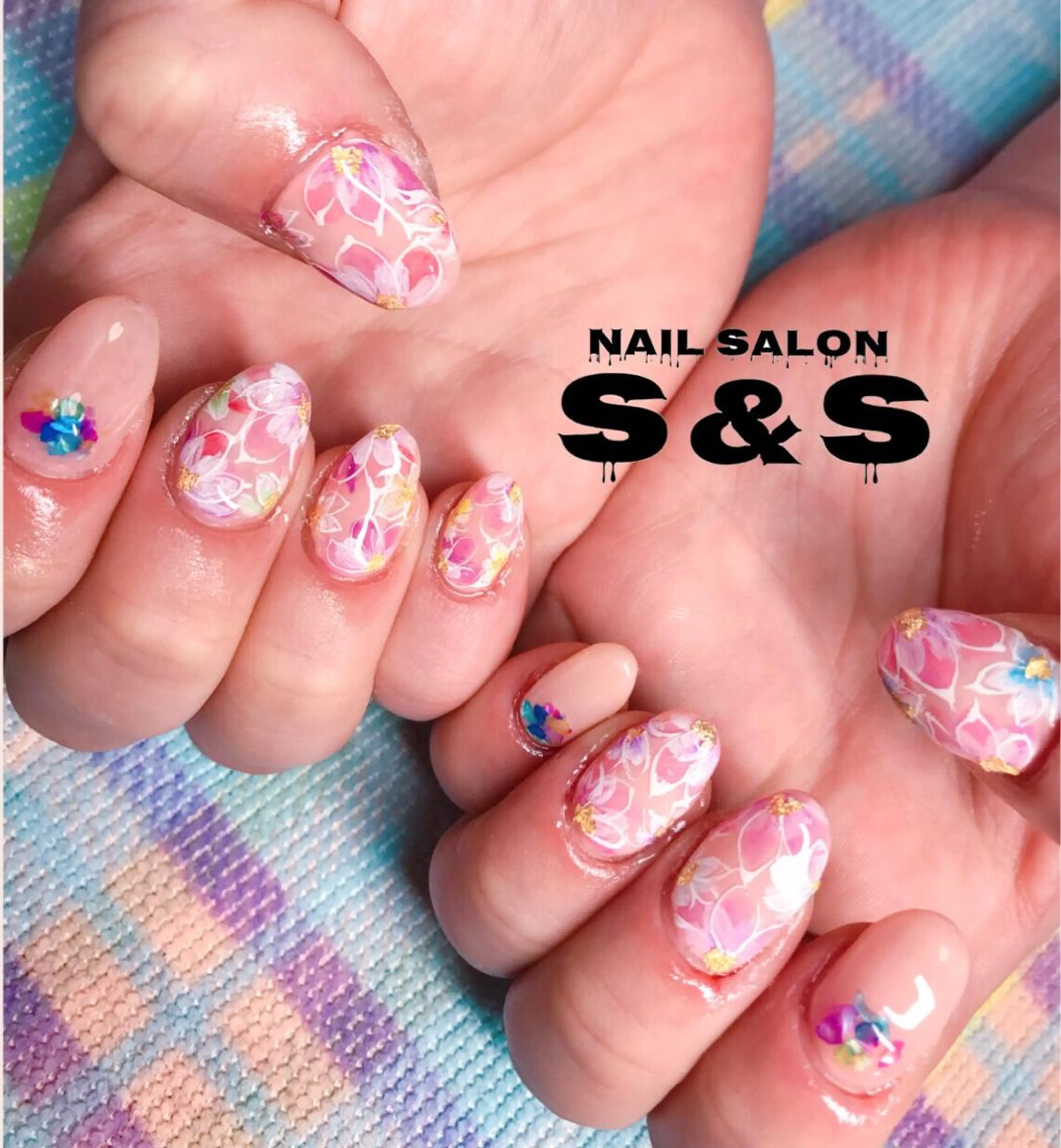 ネイル 長さ出し メンズネイル 持ち込み スカルプネイル ネイルチップ S&S 村田小百合のネイルデザイン