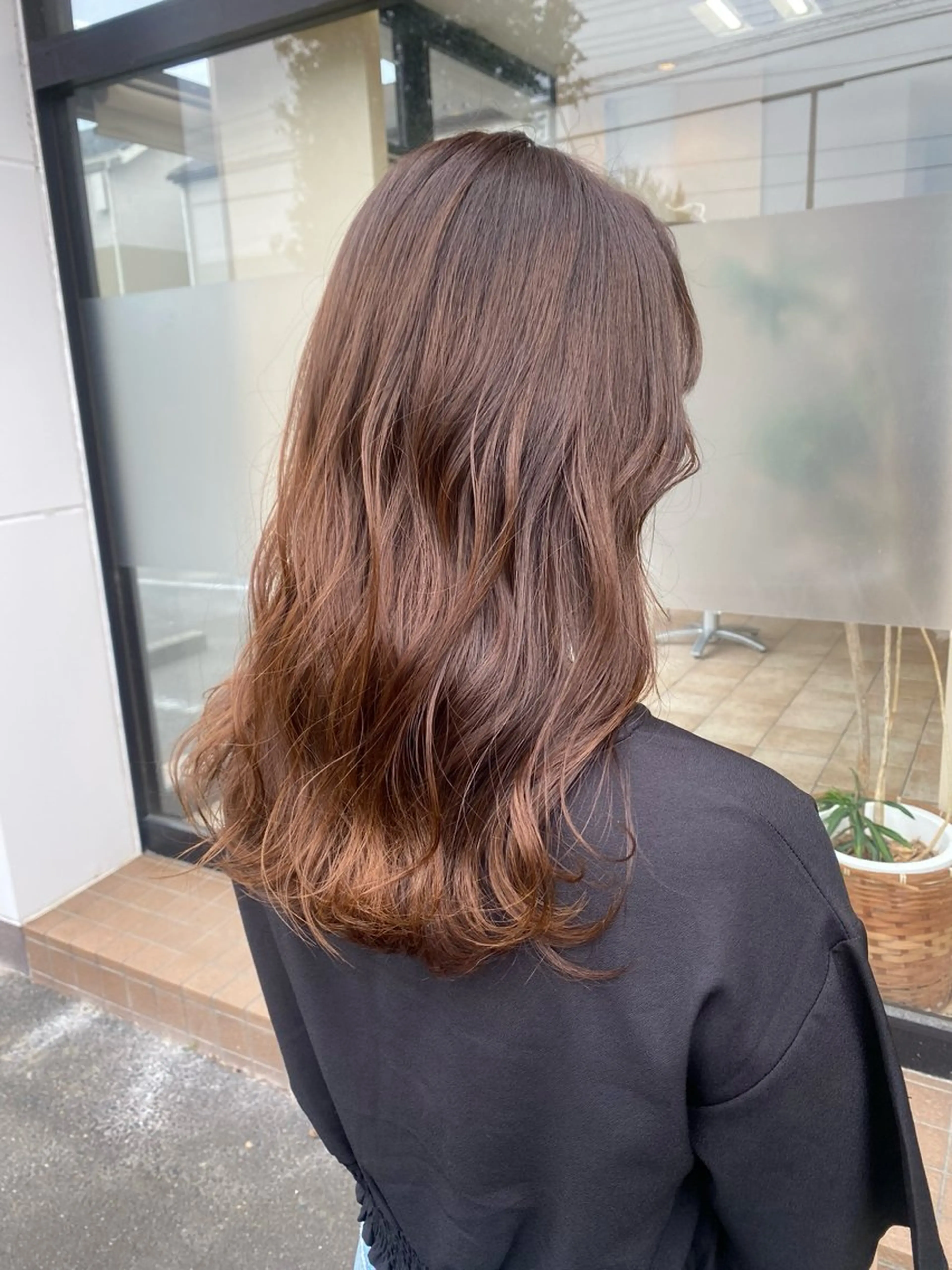 セミロング カット ヘアカラー トリートメント 🇰🇷韓国風顔周り NANAMI🇰🇷のヘアスタイル