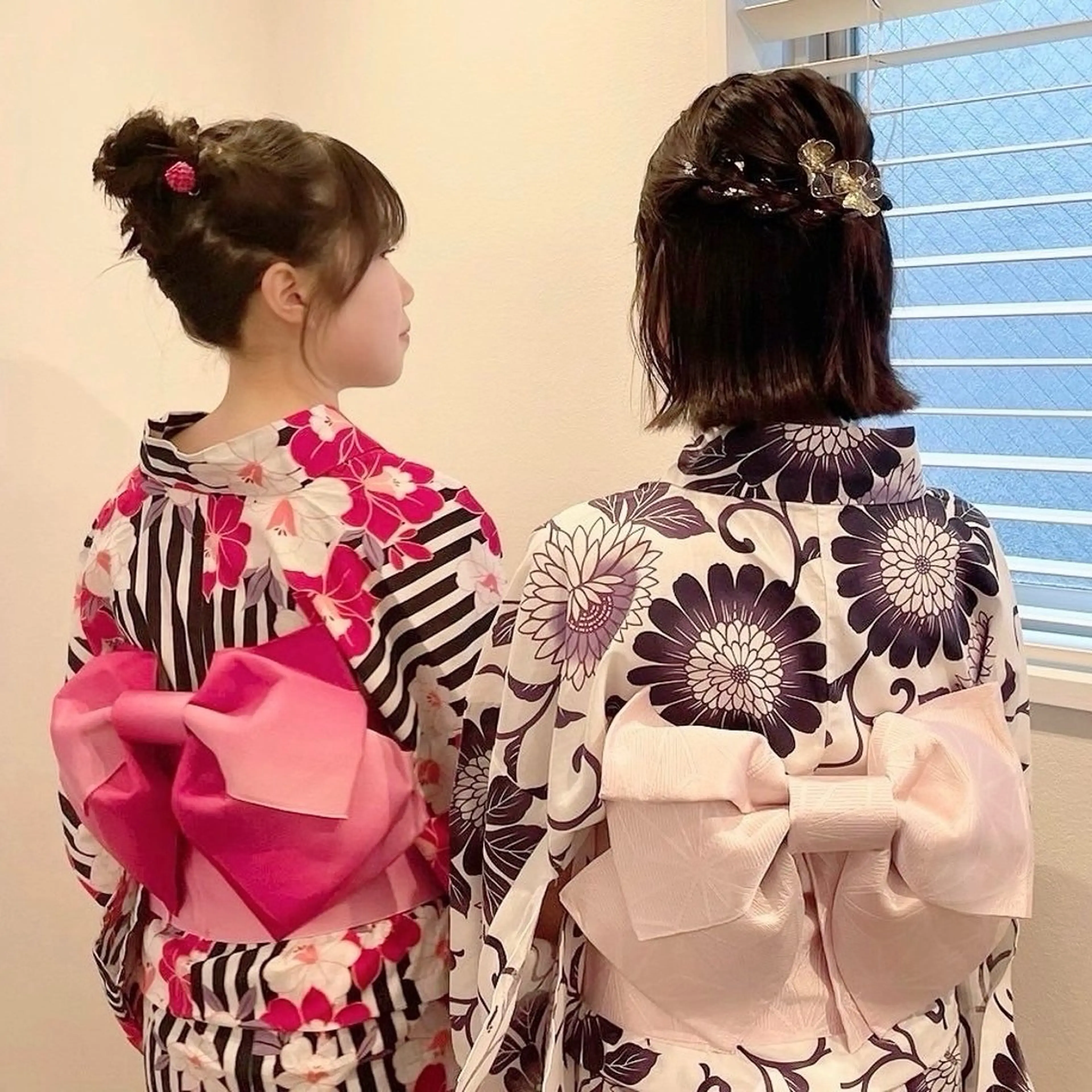 ミディアム ヘアアレンジ 浴衣 elua kanekoのマツエク・マツパデザイン