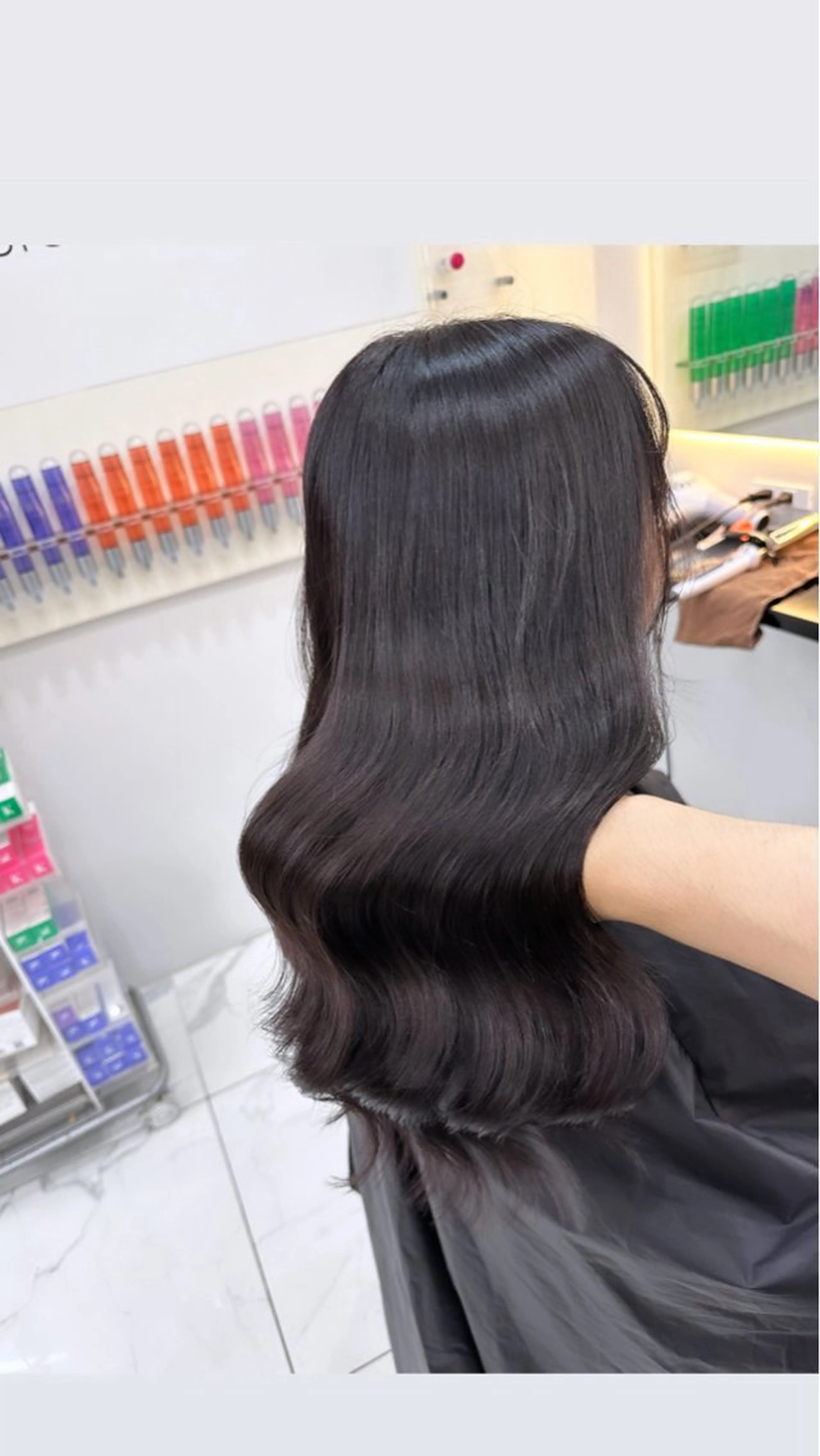 ロング パープルカラー 店長山田 やまでぃーのヘアスタイル