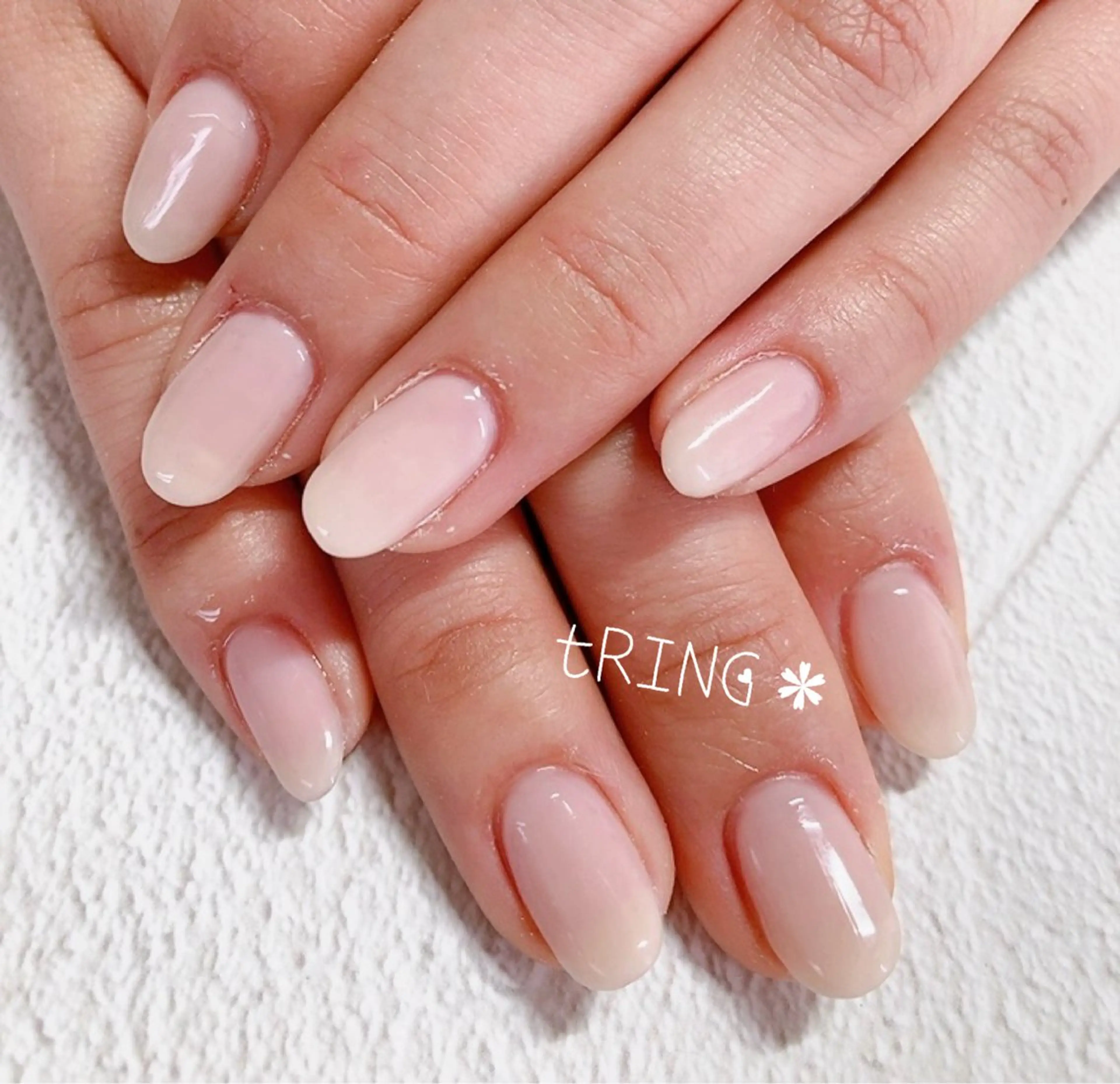 ネイル ハンドネイル tRING* しいの木台のネイルデザイン