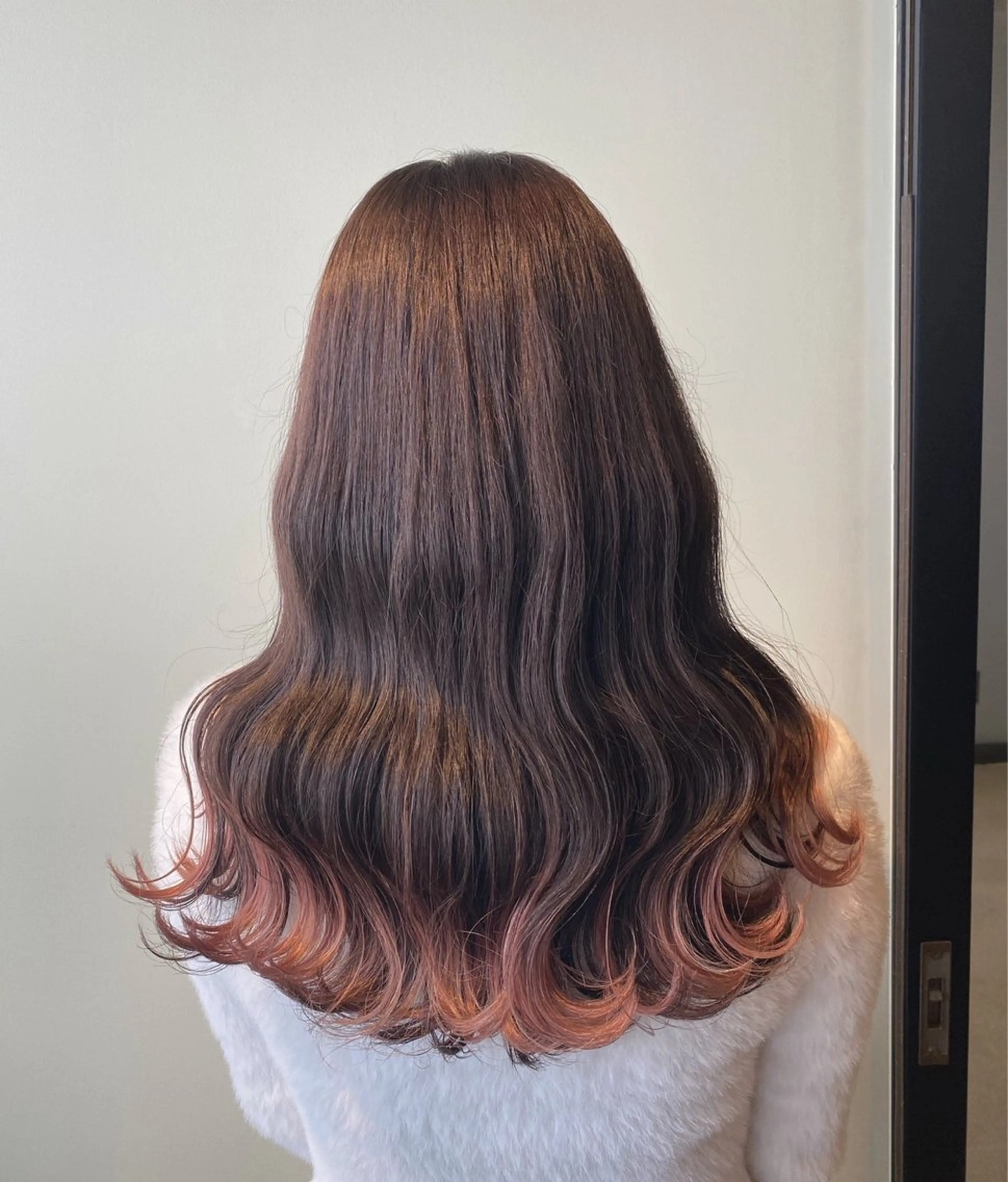 ミディアム カラー ヘアカラー 透明感🌱ハイトーン ✨艶髪🫧川﨑　翼のヘアスタイル