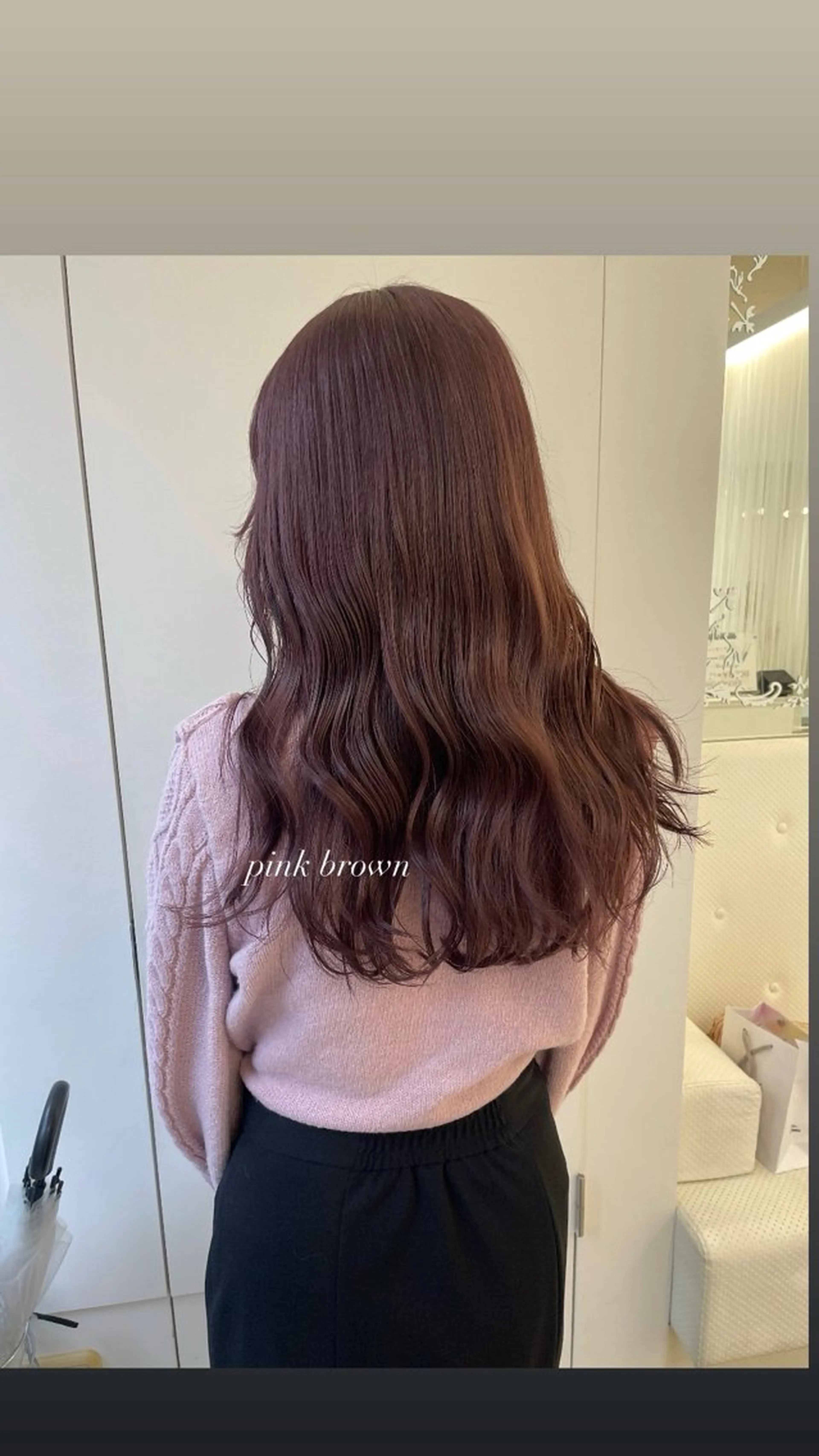 ロング ヘアカラー ParveMix 宮﨑 梨里のヘアスタイル