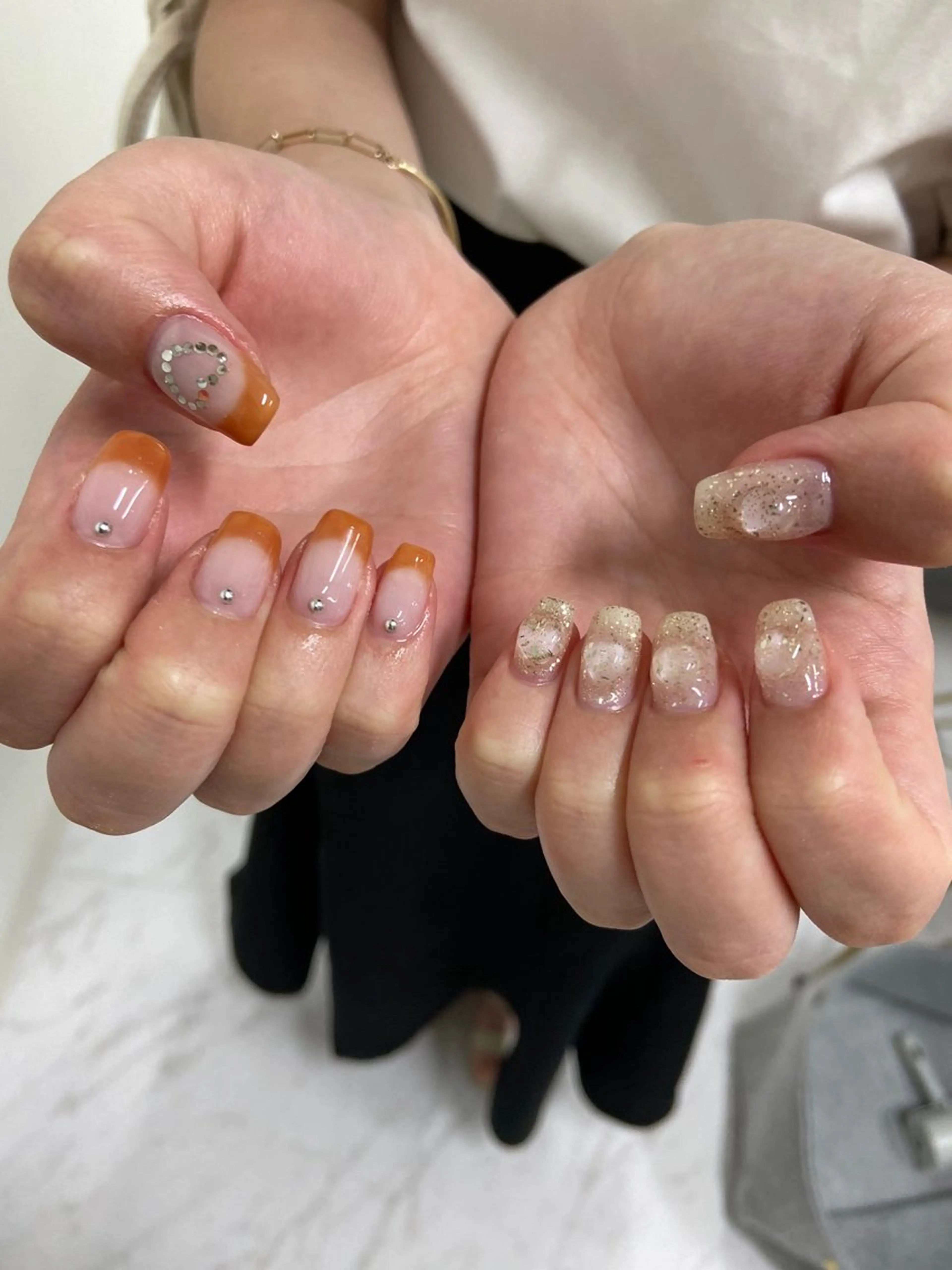 ネイル ハンドネイル HIKARI 4uまつ毛ネイルのネイルデザイン