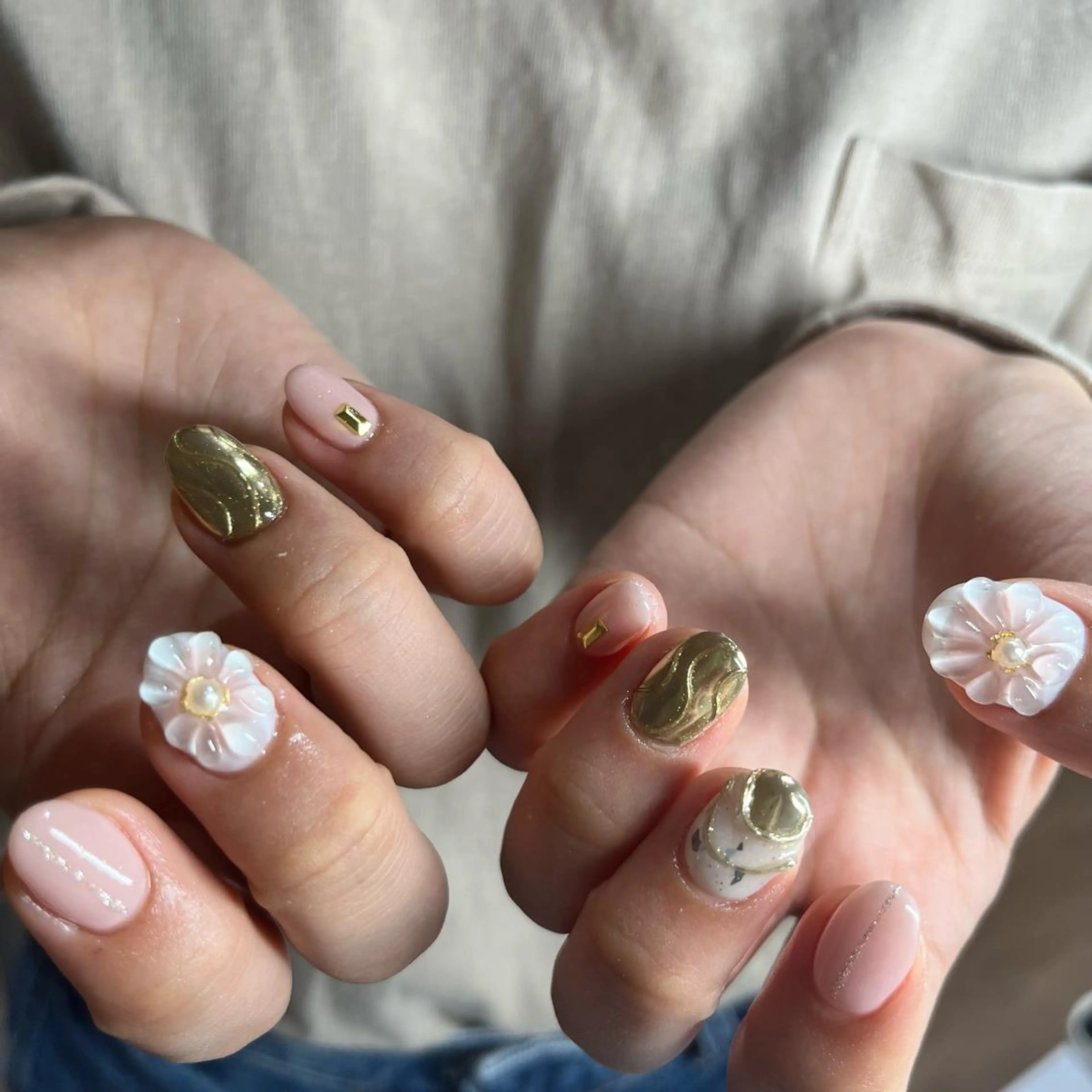 ショート ネイル マツエク・マツパ ハンドネイル apopi's所属・apopis＊ close23:00のネイルデザイン