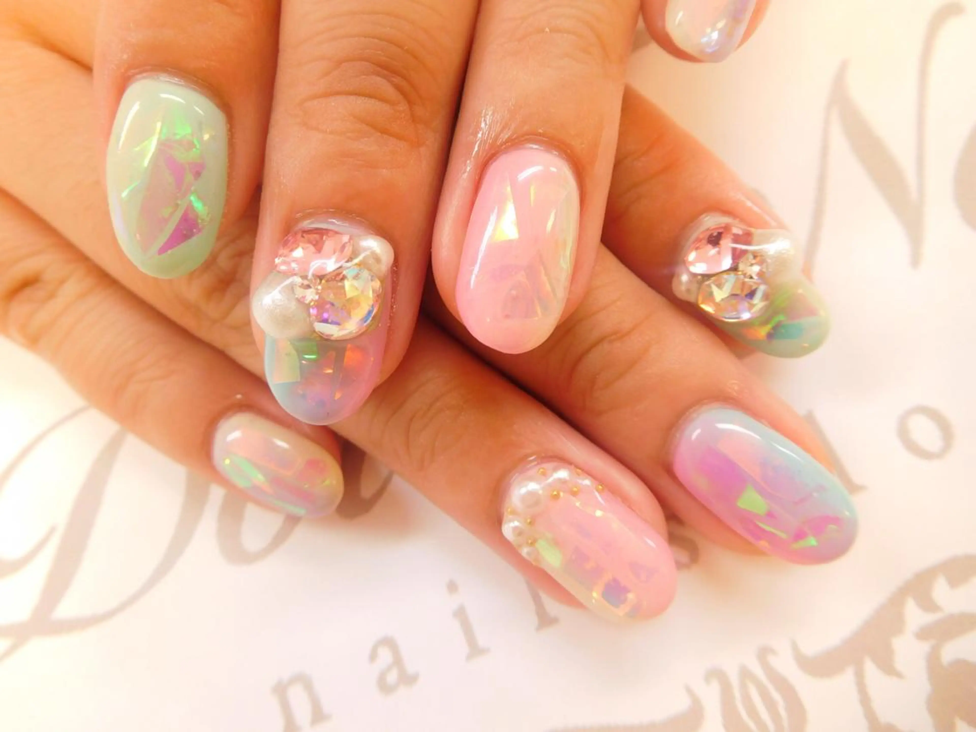 ネイル アートネイル ジェルネイル ソフトジェル Dolce.Nail 柏店のネイルデザイン