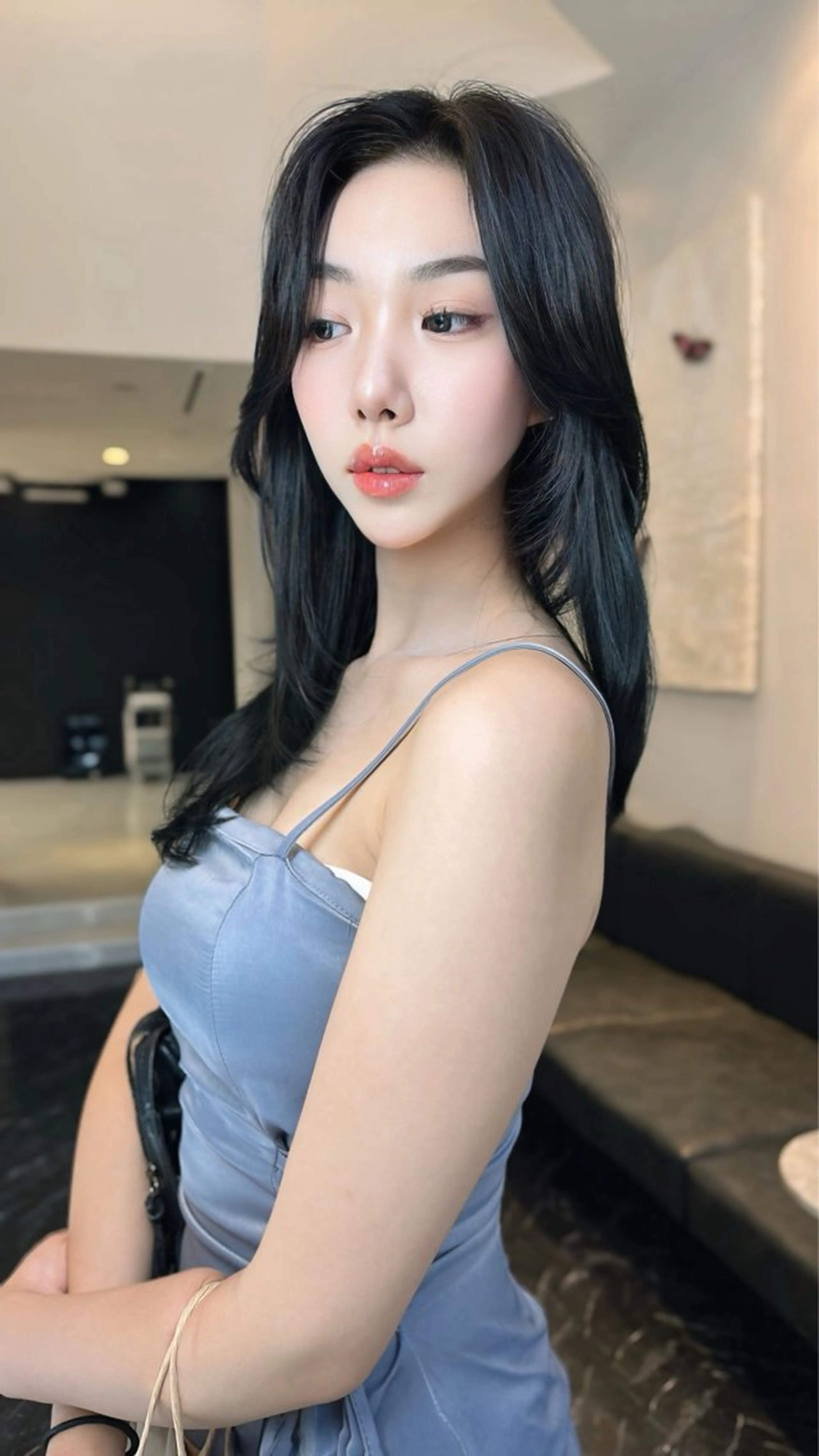 ロング カラー 韓国風ヘア カット ヘアカラー トリートメント 中韓🇨🇳🇰🇷 🤍TAKAHIROのヘアスタイル