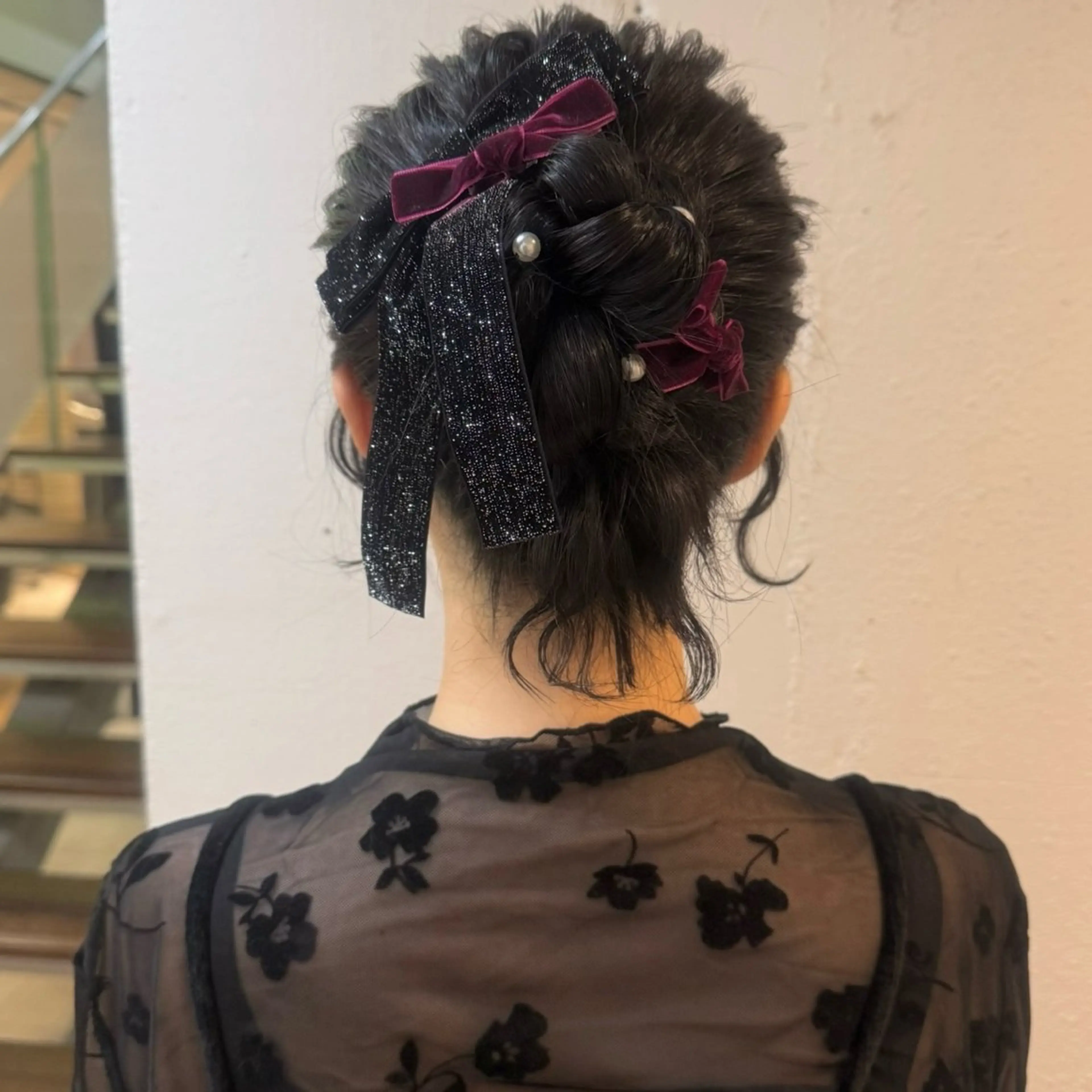 ヘアアレンジ ヘアセット 🦋Misaki🦋 メンズパーマ/着付けのヘアスタイル