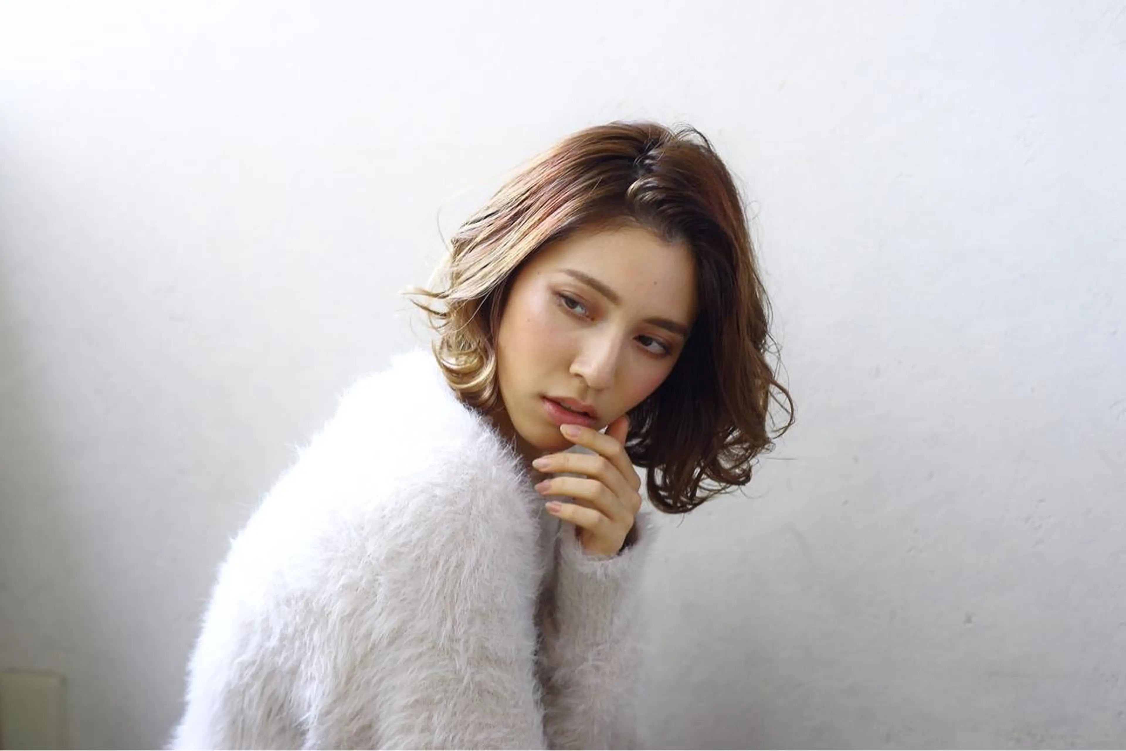 ミディアム カラー 💎髪質改善💎 デザイナーshinのヘアスタイル