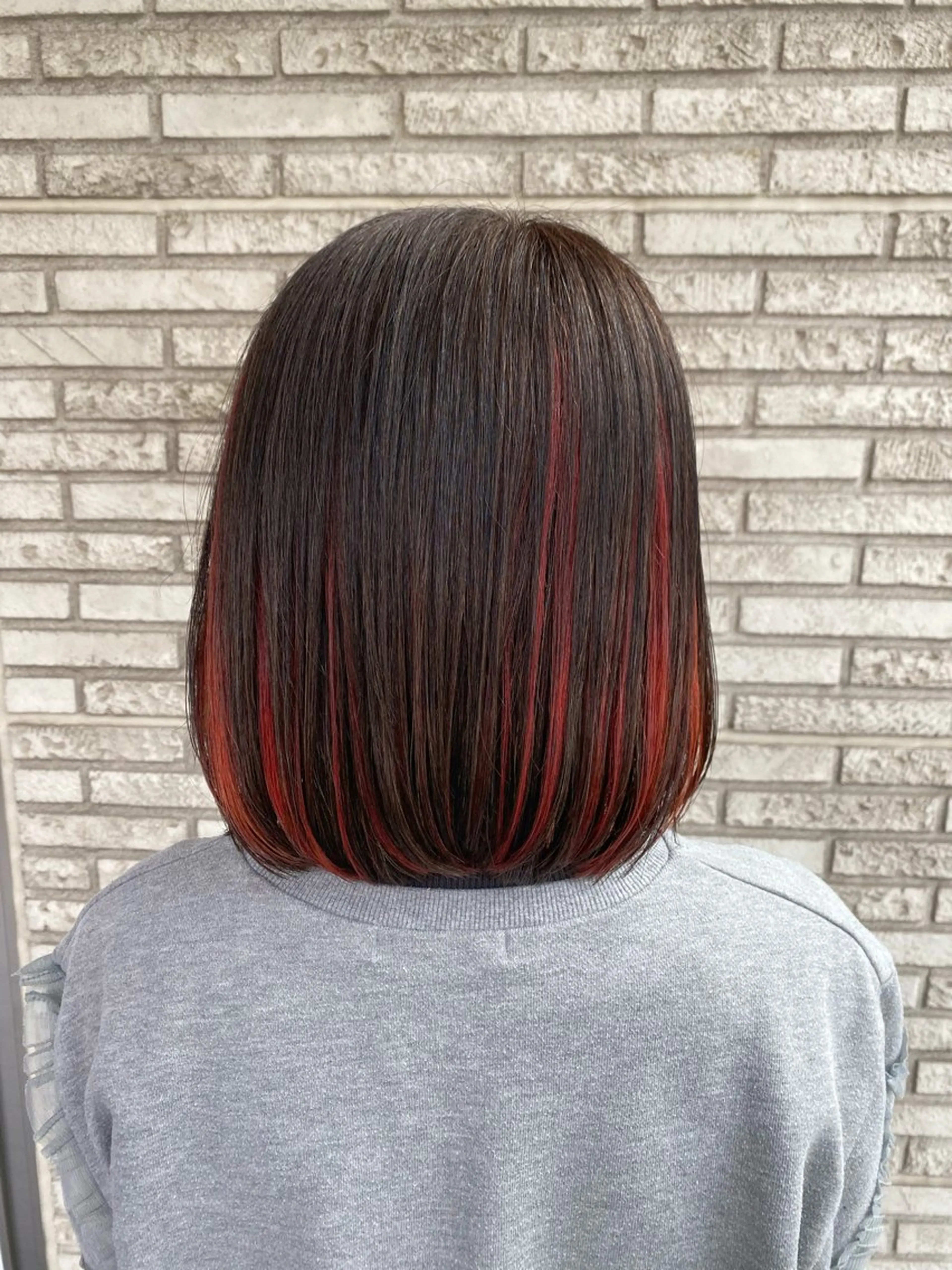 ミディアム 高橋 沙央のヘアスタイル