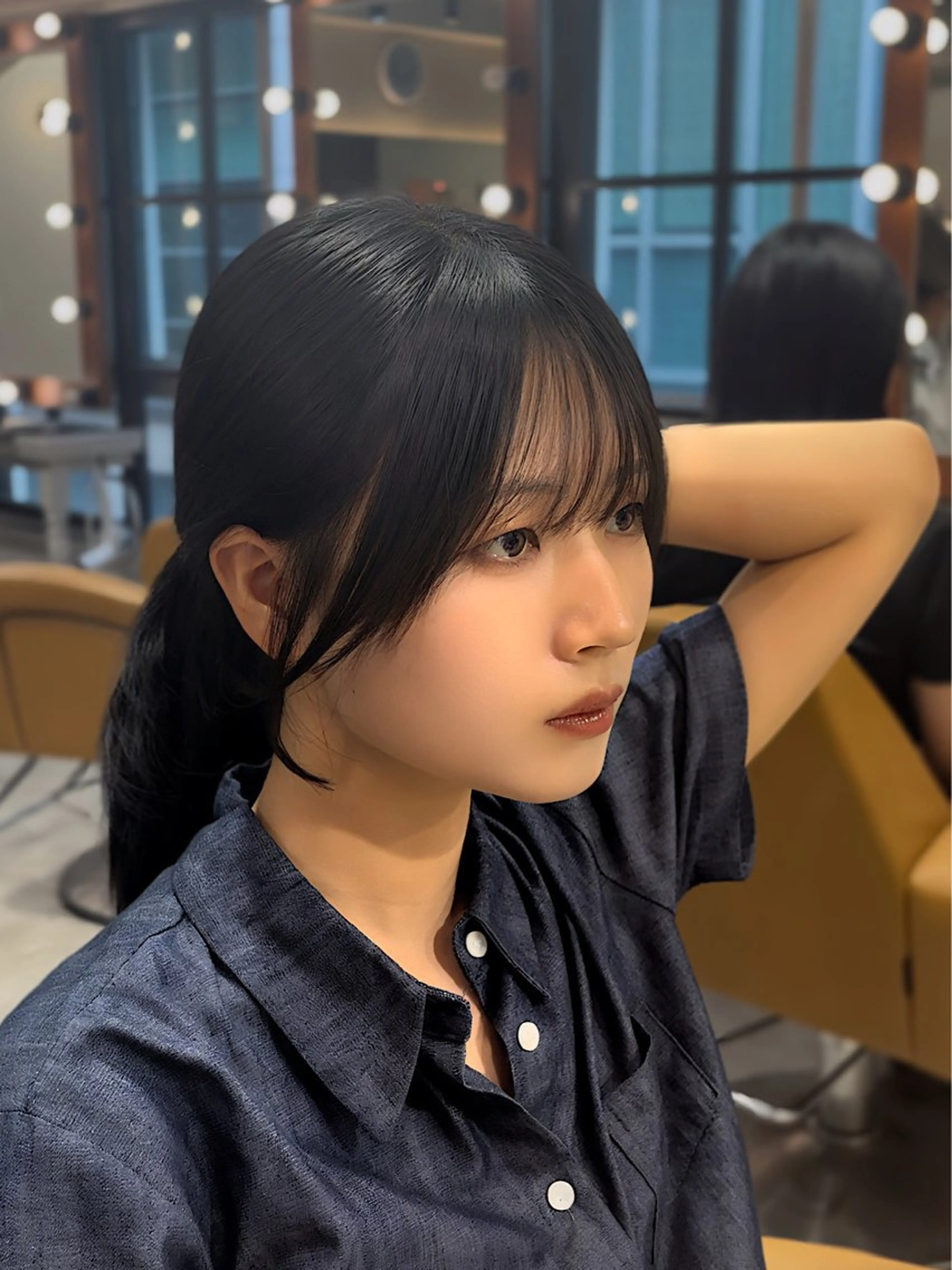 セミロング カラー 🐉銀座/レイヤーカ ット縮毛矯正/RYUのヘアスタイル